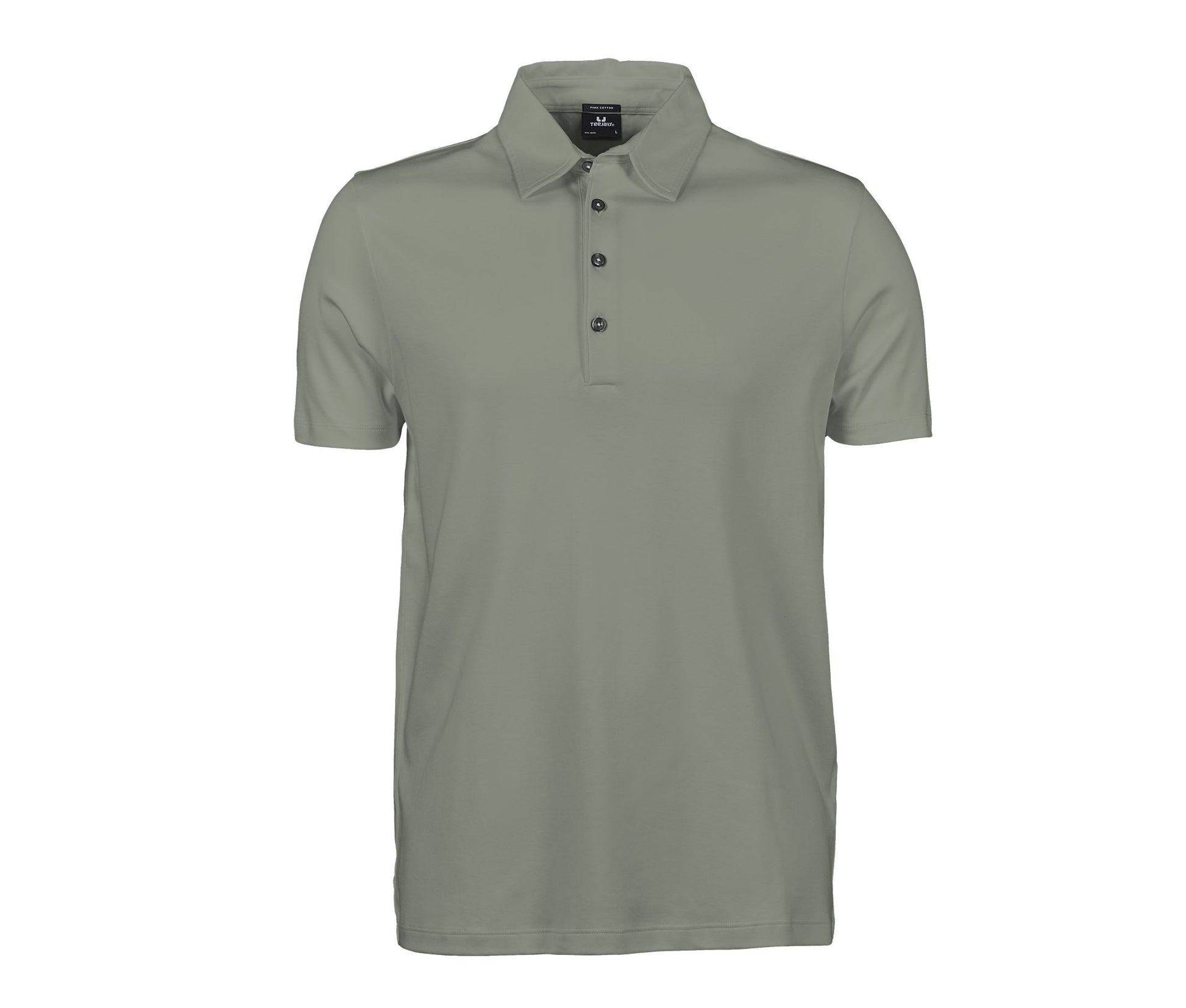 Polo Coton Pima Homme - Sage