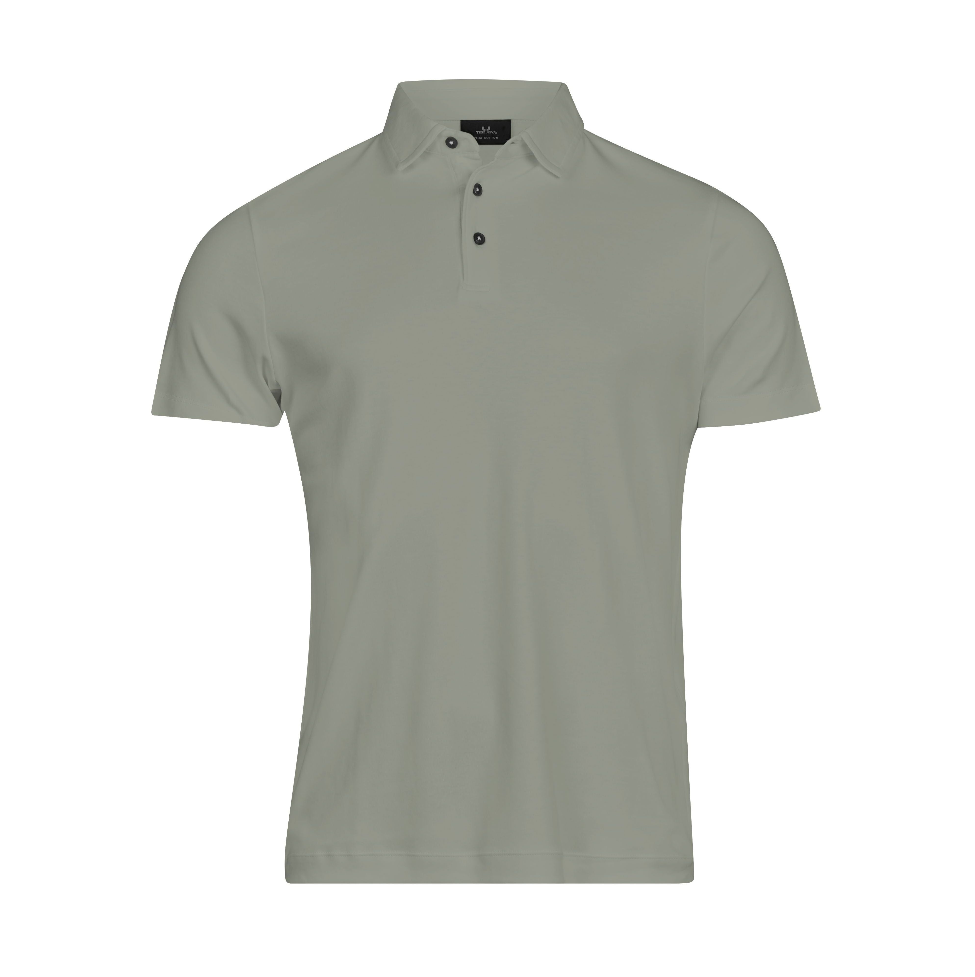 Polo Coton Pima Homme - Sage