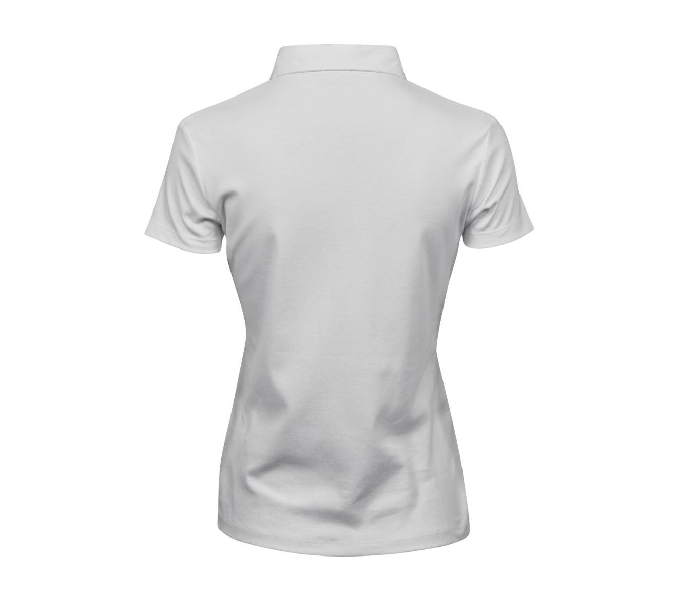 Polo Coton Pima Femme - White