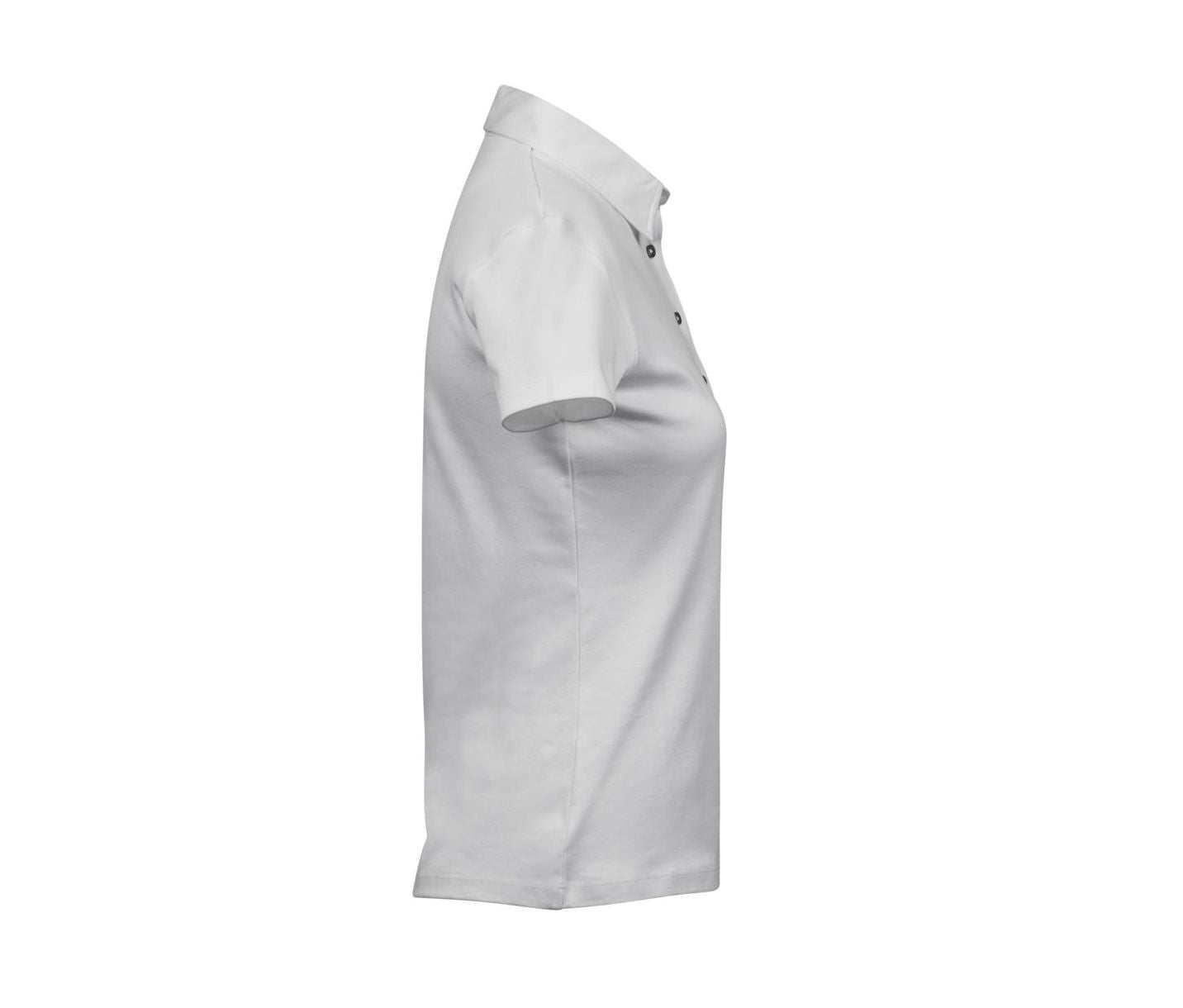 Polo Coton Pima Femme - White