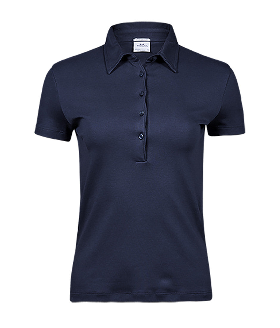 Polo Coton Pima Femme - Navy
