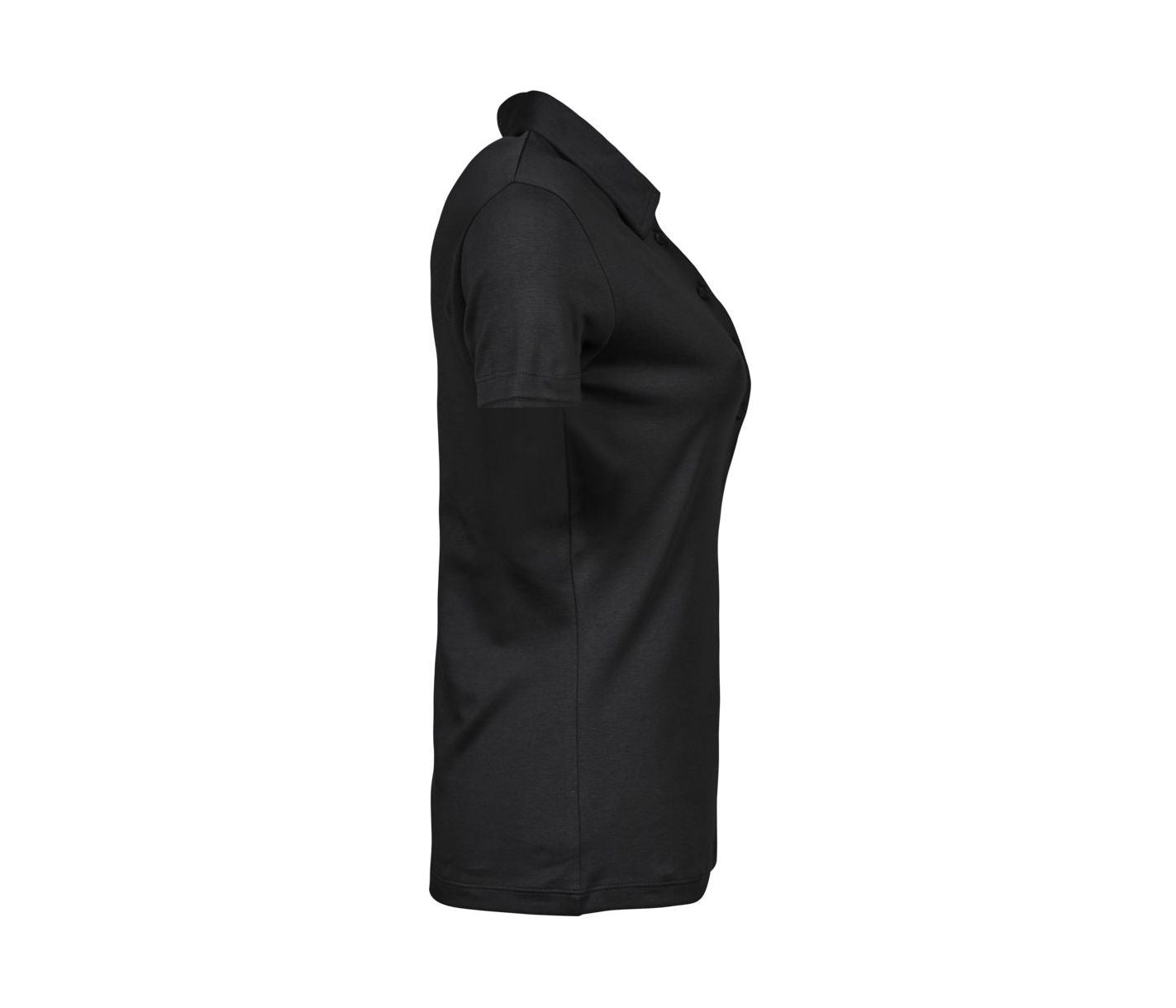 Polo Coton Pima Femme - Black