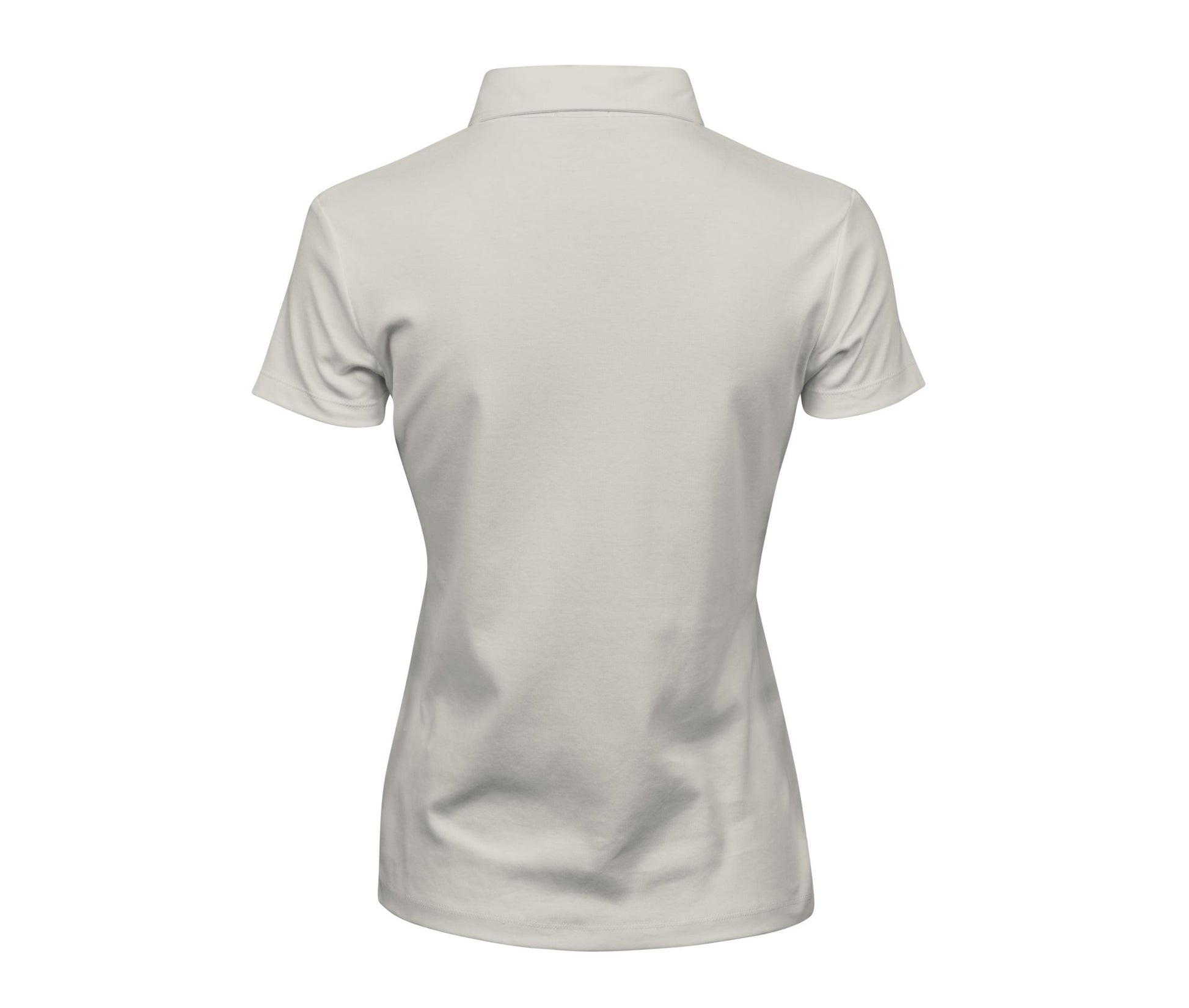 Polo Coton Pima Femme - Cement
