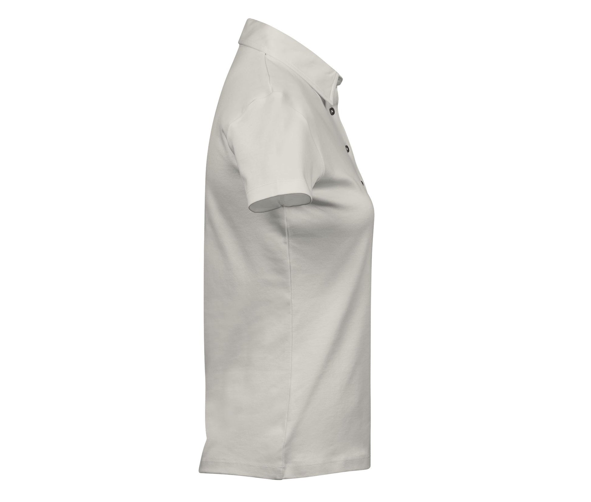 Polo Coton Pima Femme - Cement
