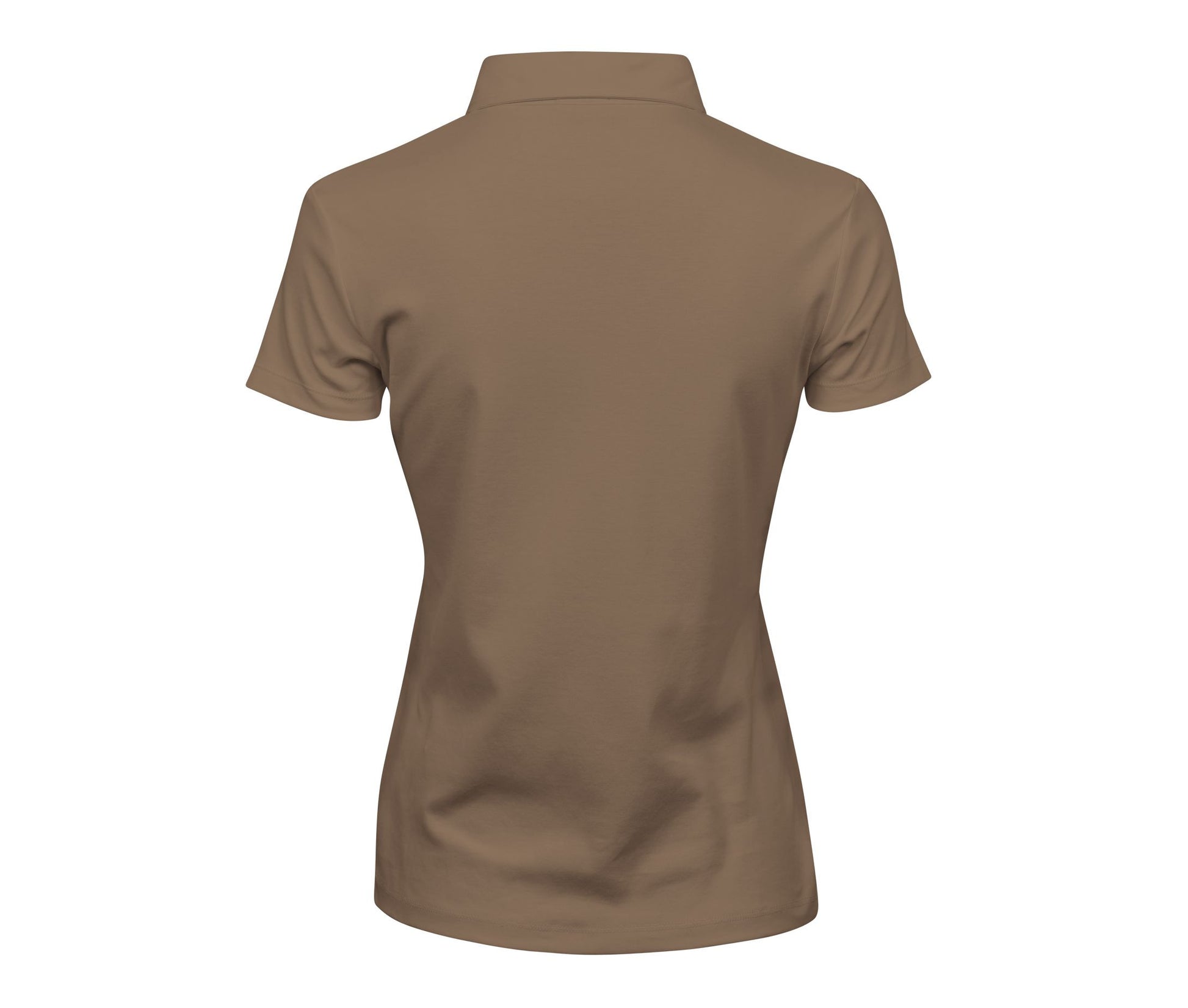 Polo Coton Pima Femme - Wood
