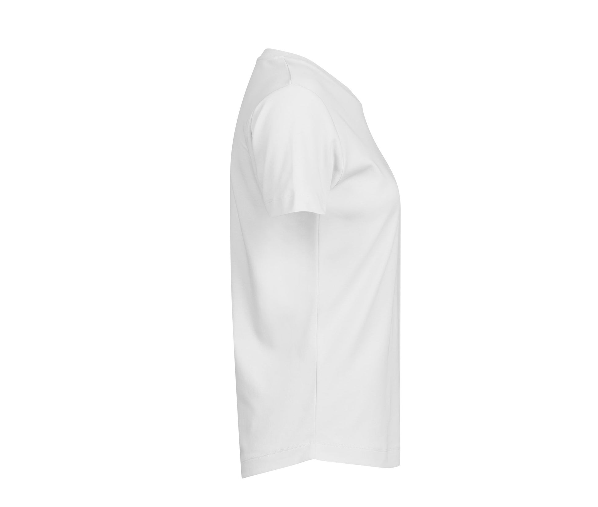 Tee-Shirt Femme en Coton Pima - White