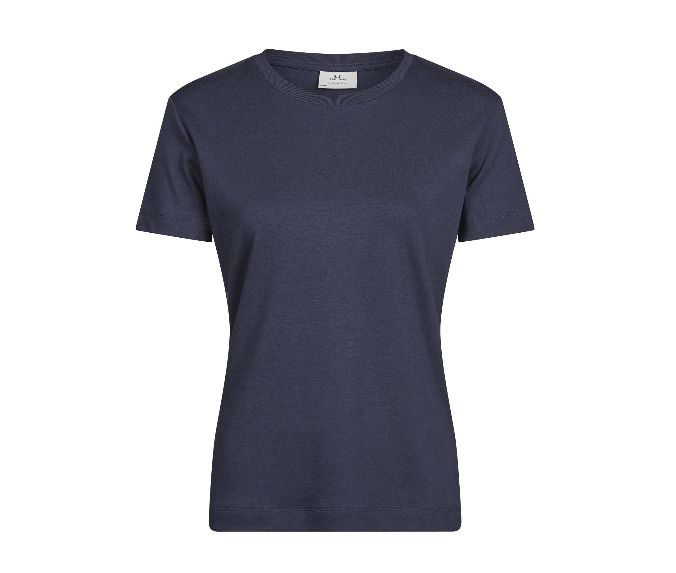 Tee-Shirt Femme en Coton Pima - Navy
