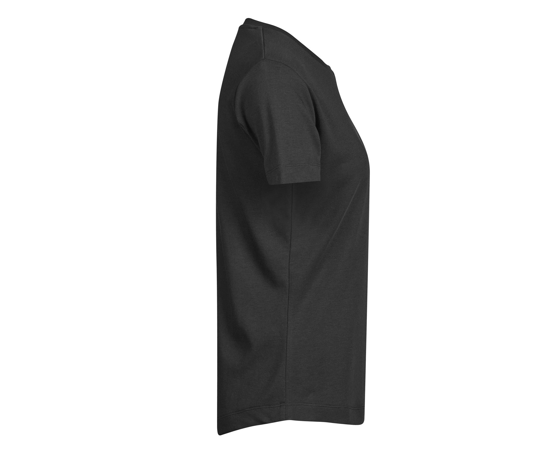 Tee-Shirt Femme en Coton Pima - Black