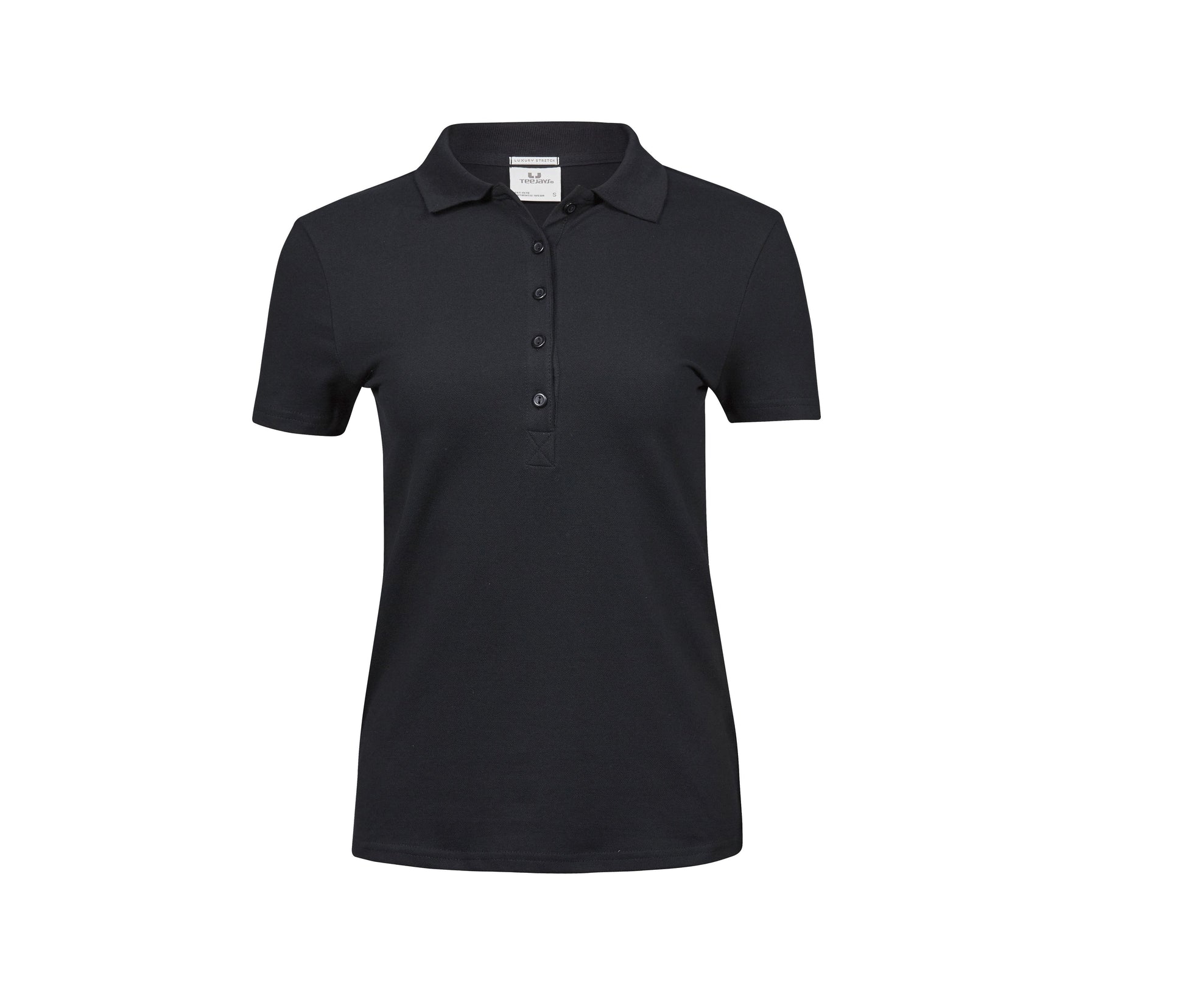 Polo Stretch Femme - Black