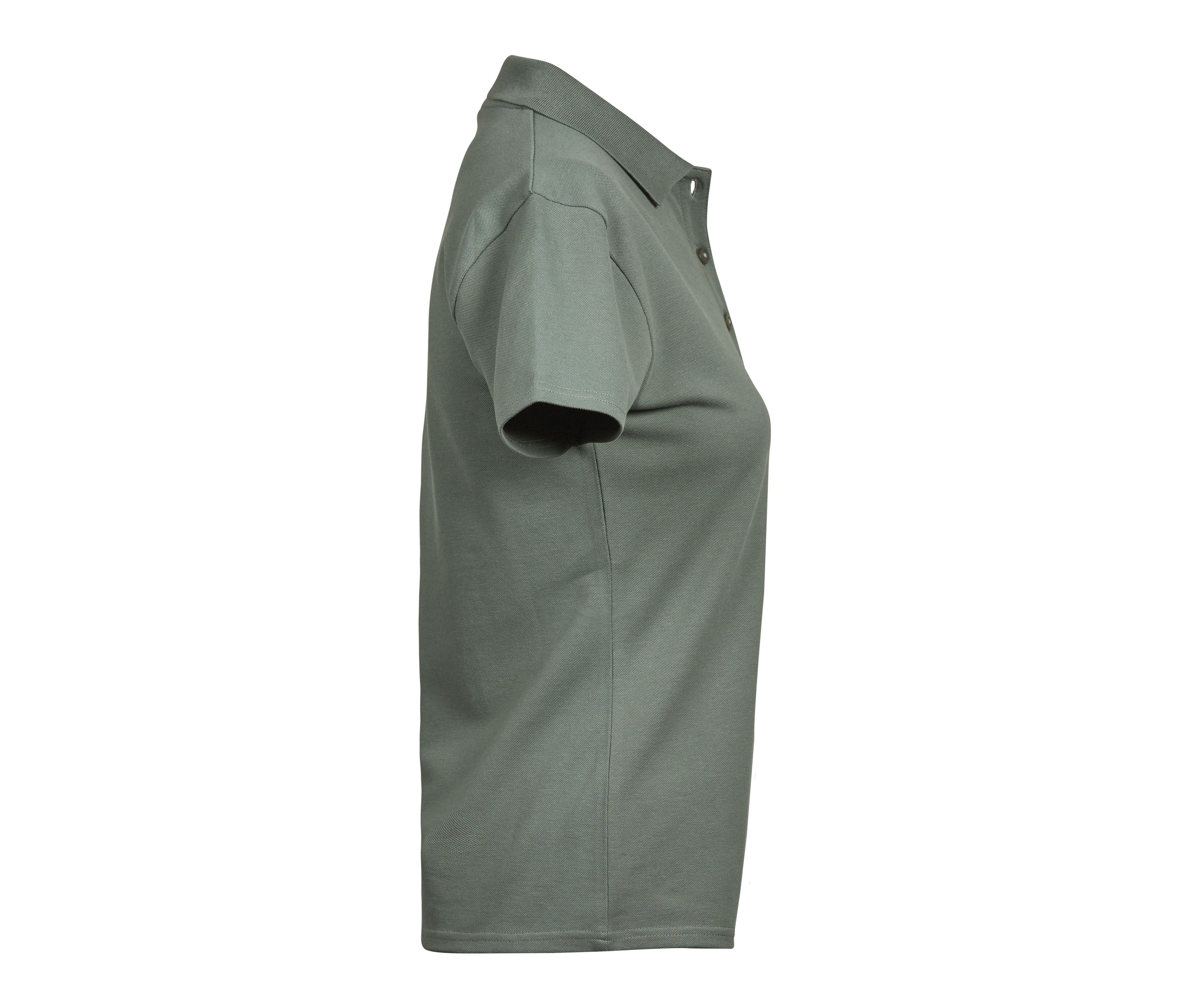 Polo Stretch Femme - Leaf Green