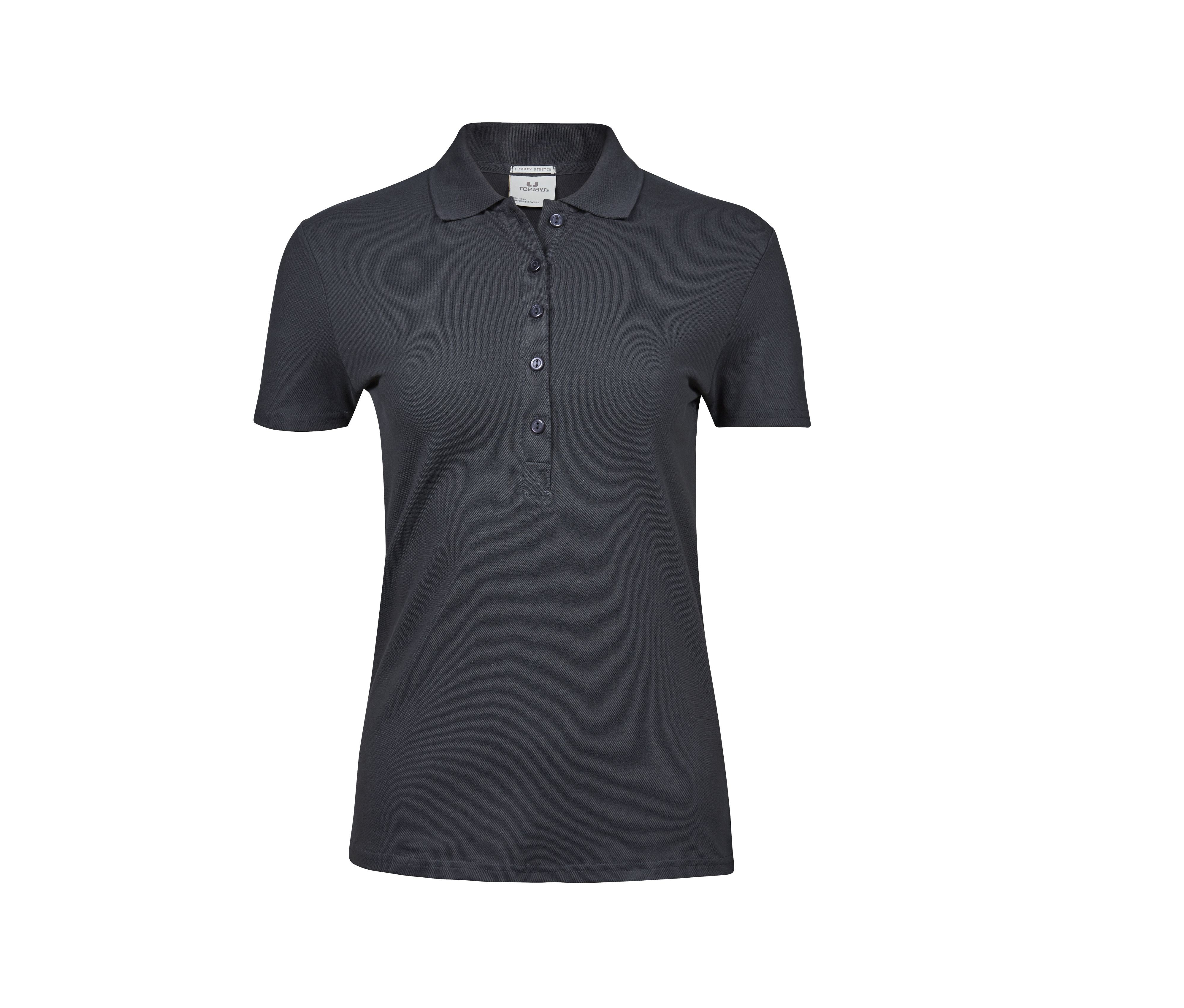 Polo Stretch Femme - Dark Grey