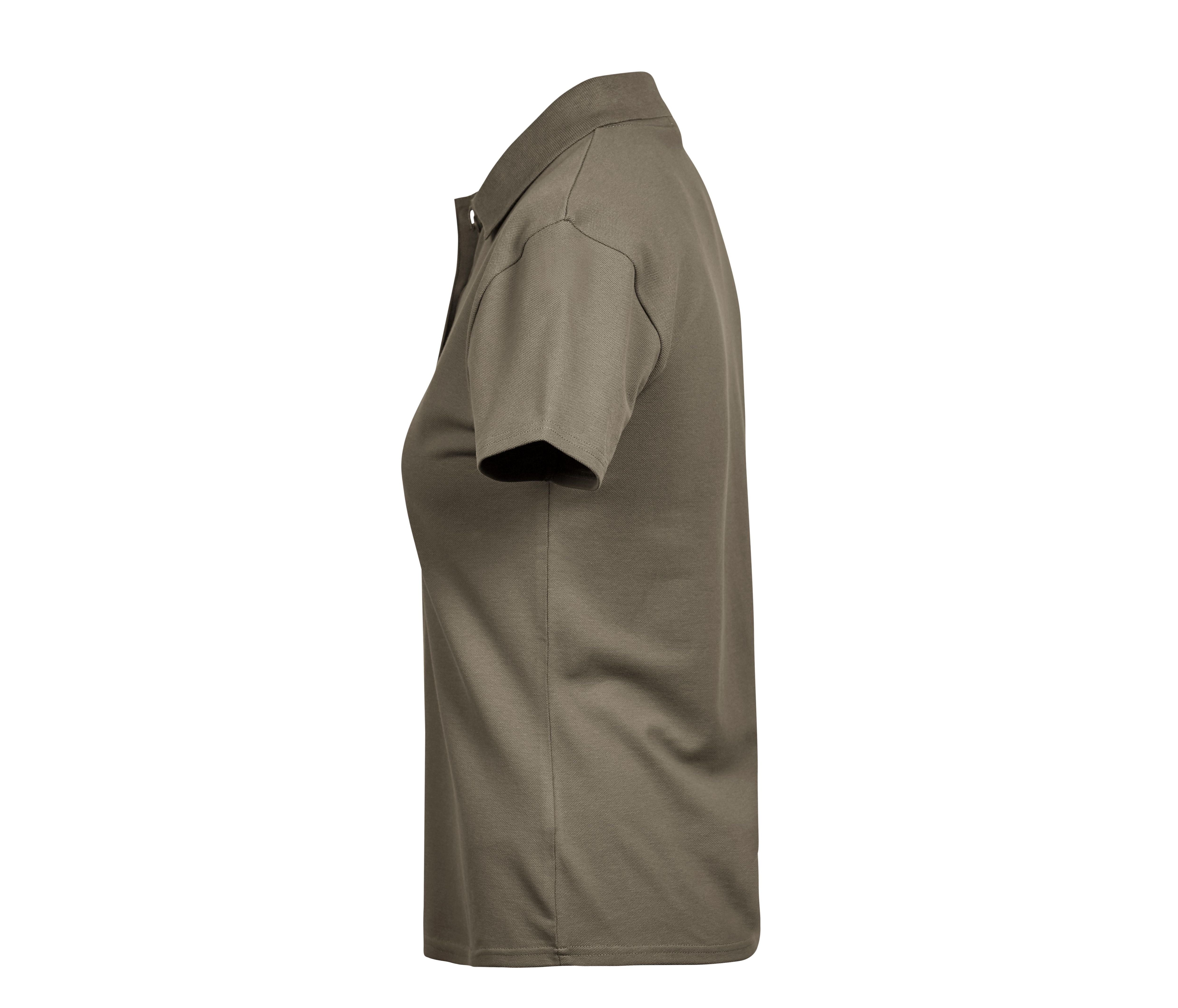Polo Stretch Femme - Clay
