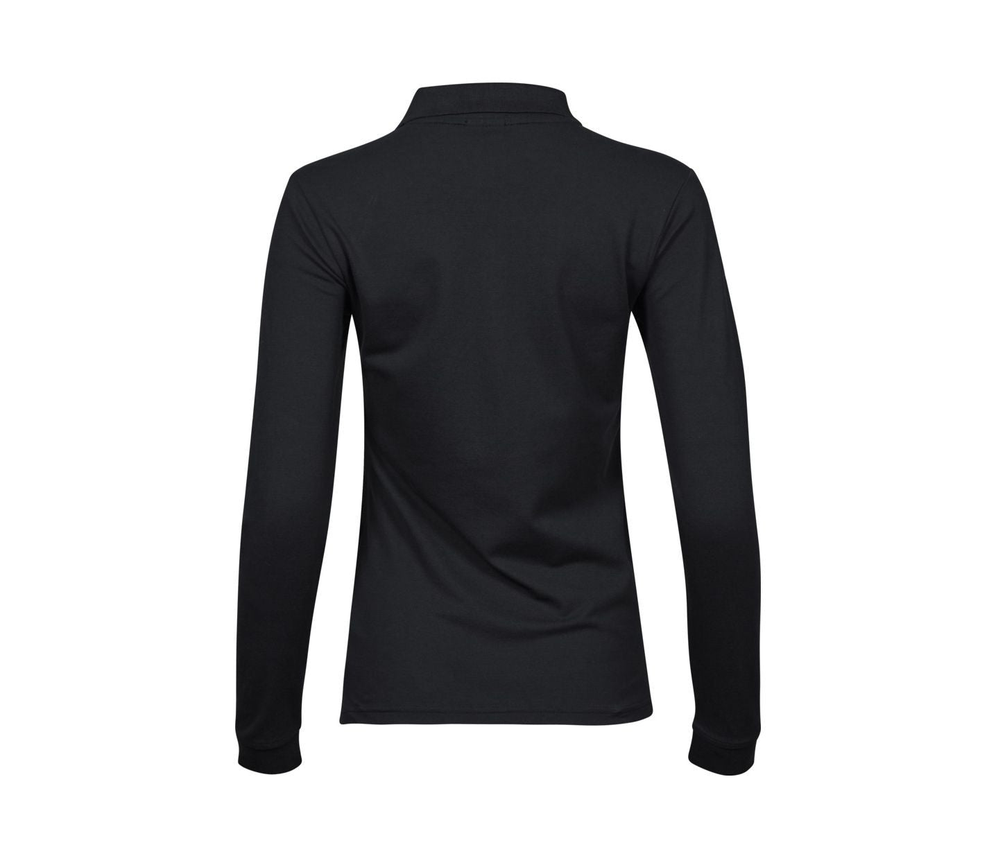 Polo Stretch Manches Longues Femme - Black