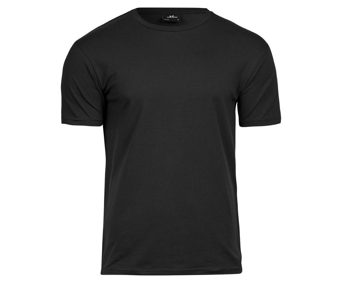 Tee-Shirt Stretch Col Rond - Black