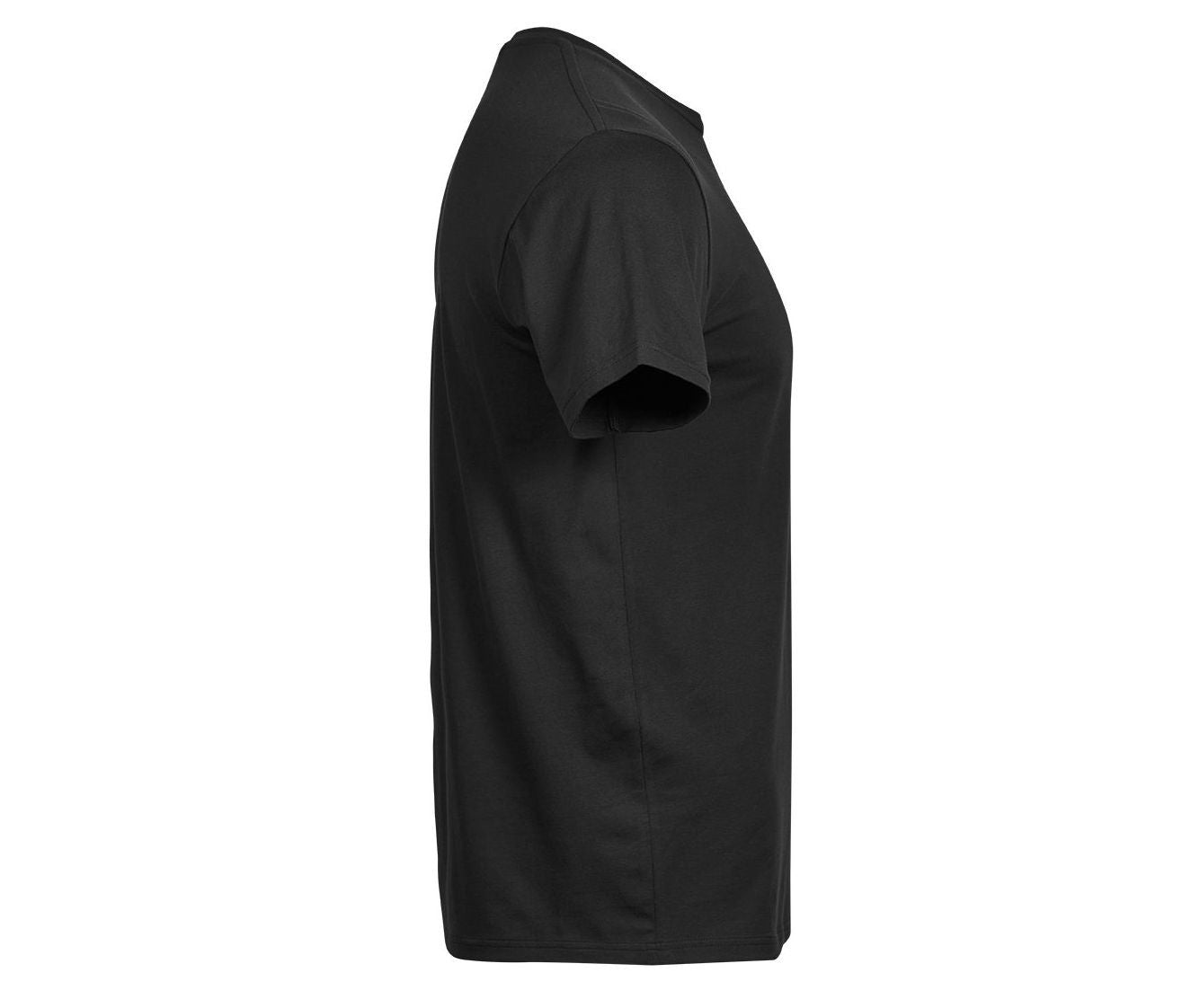 Tee-Shirt Stretch Col Rond - Black