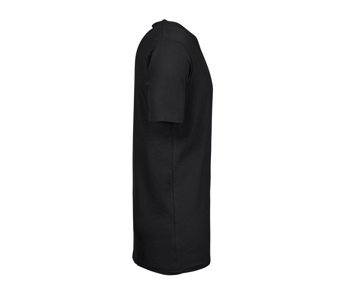 Tee-Shirt Stretch Col V - Black