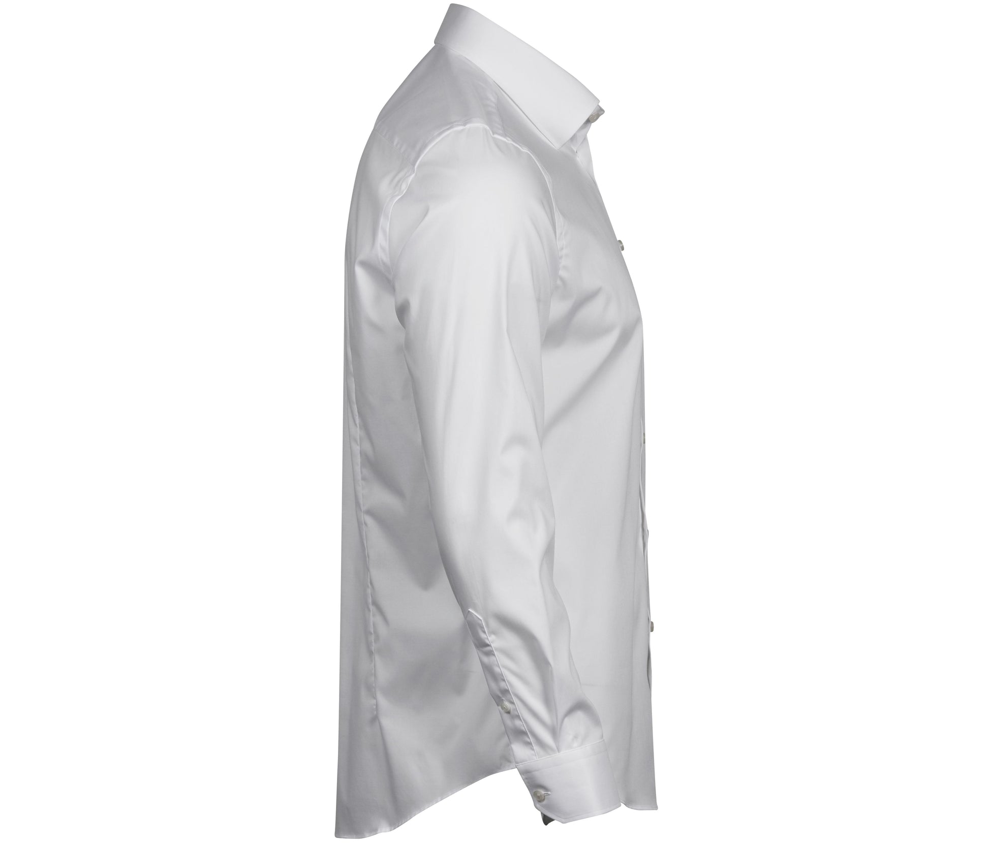 Chemise Homme Stretch et Ajustée - White