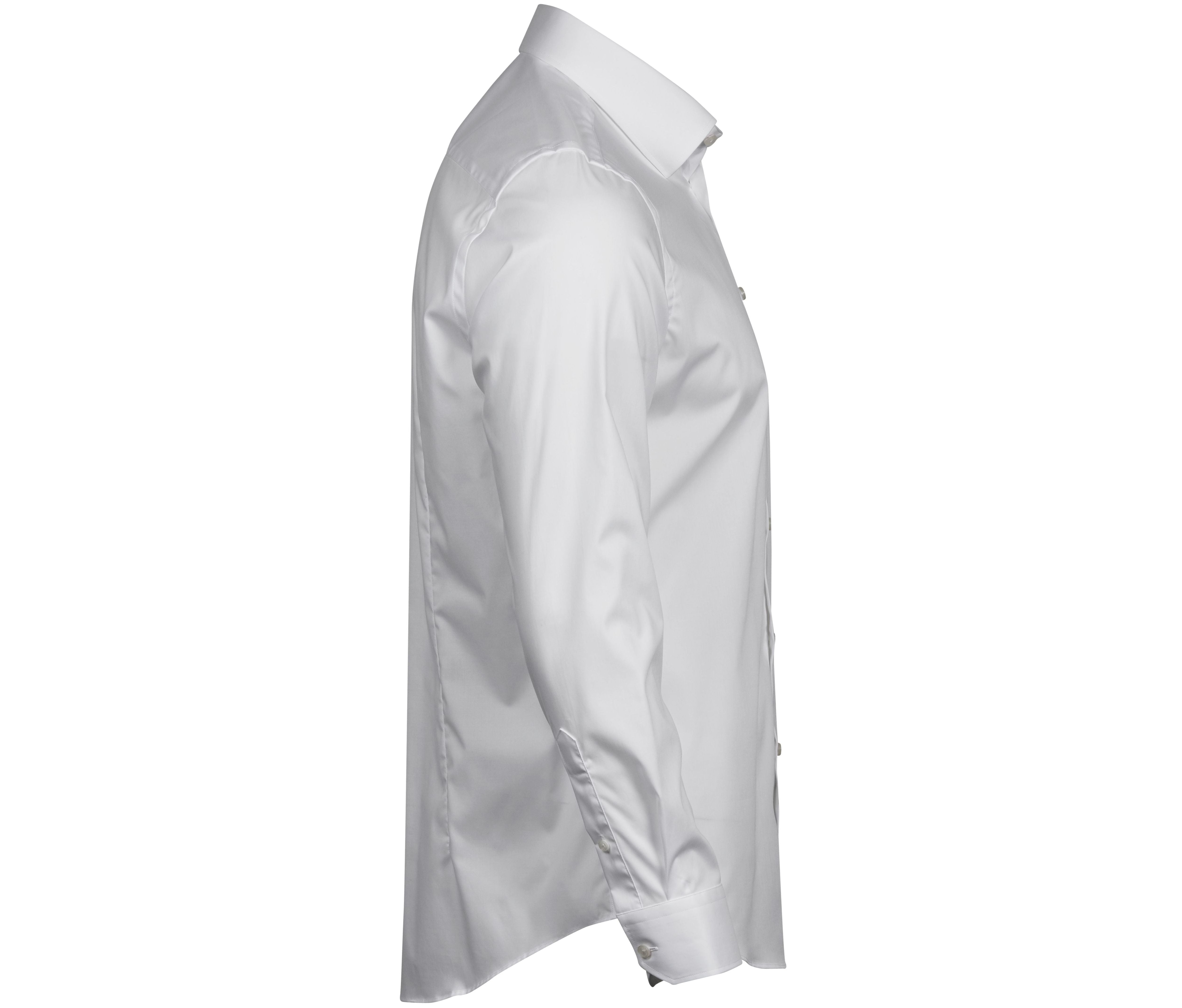 Chemise Homme Stretch et Ajustée - White