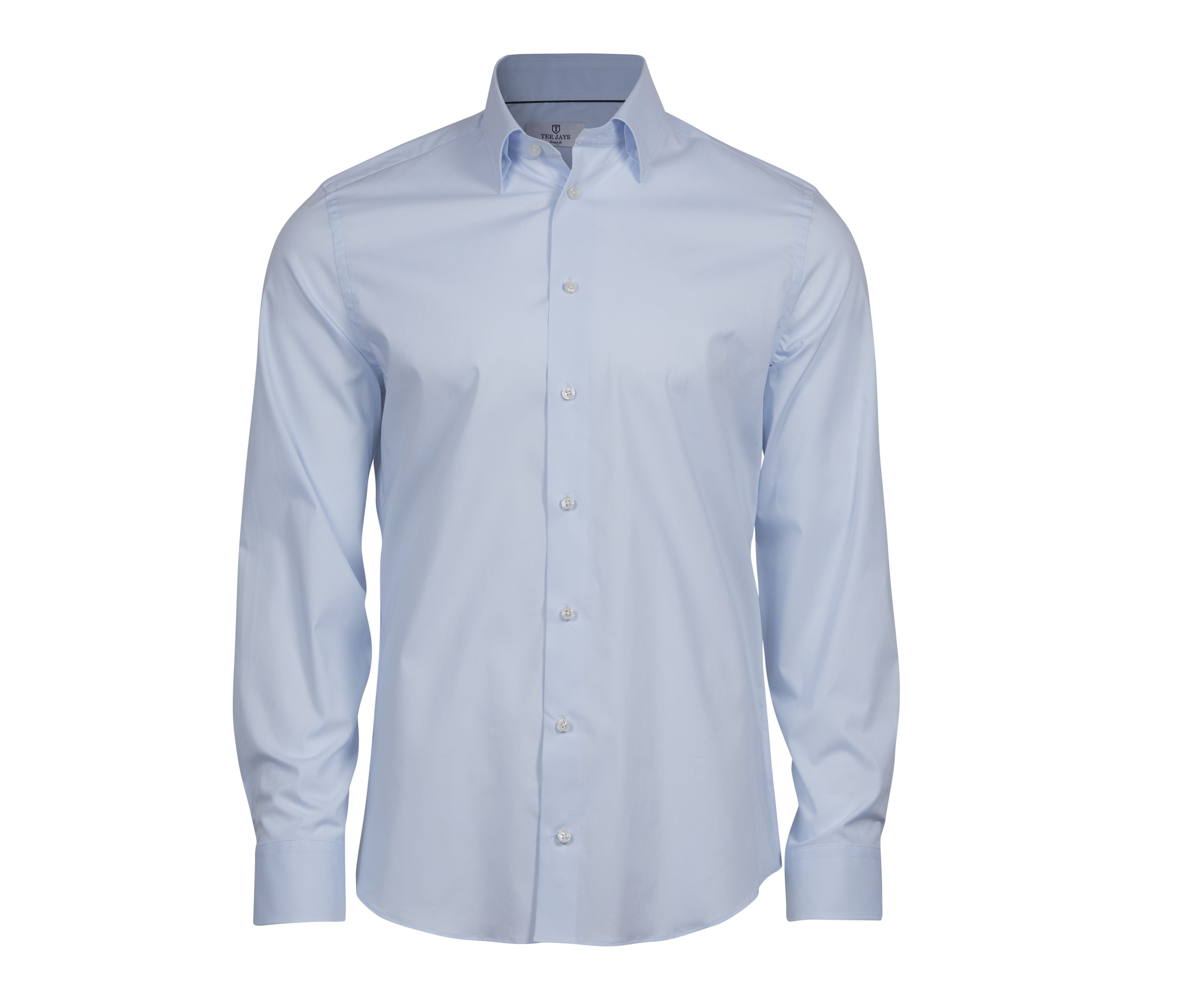 Chemise Homme Stretch et Ajustée - Light Blue