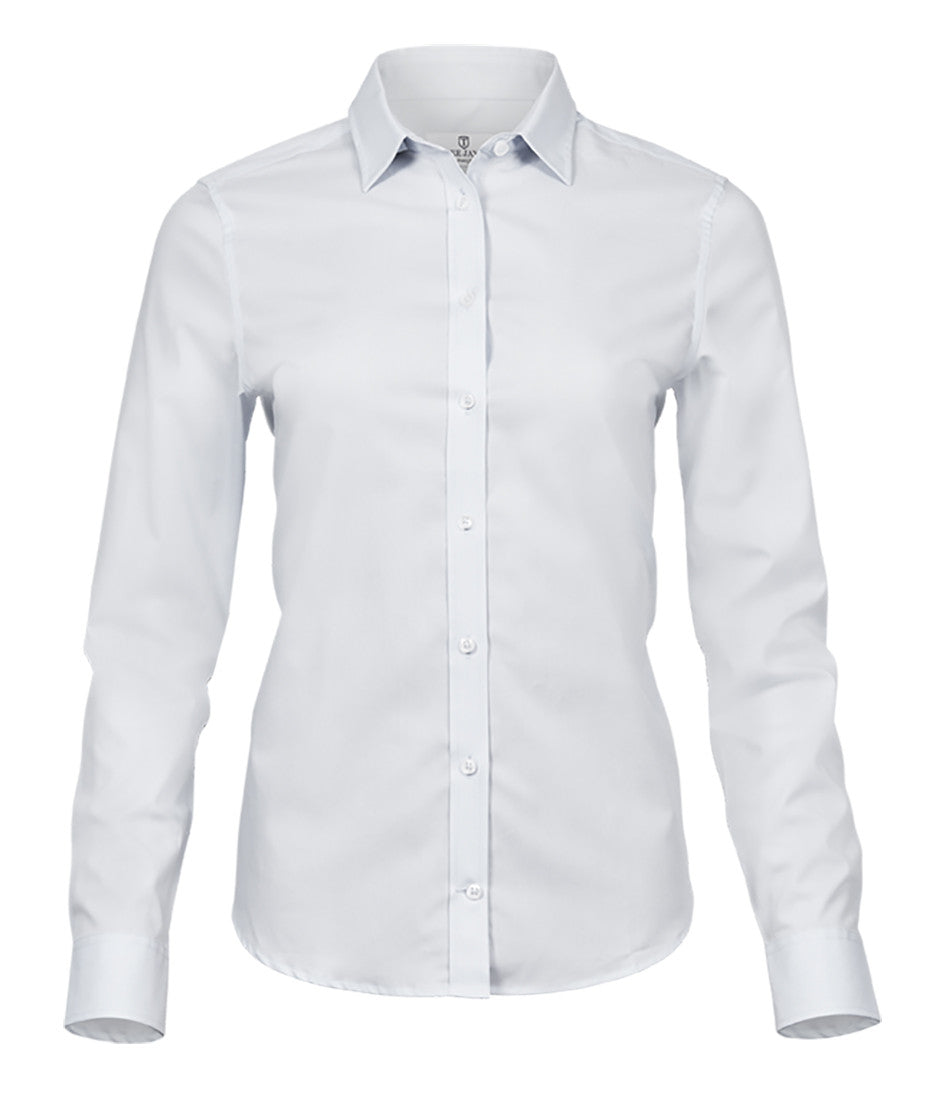 Chemise Stretch Femme - White