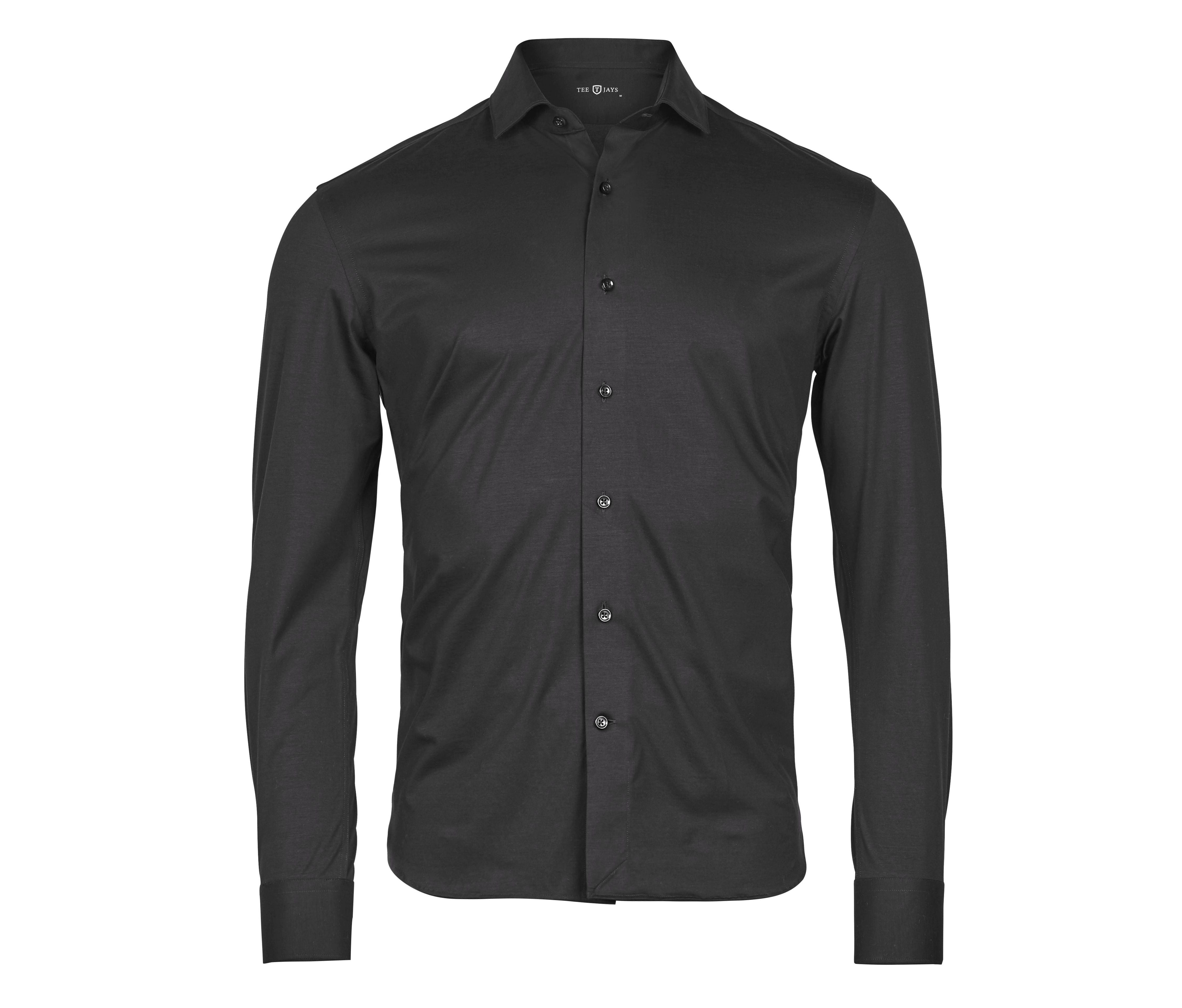 Chemise Stretch Habillée - Black