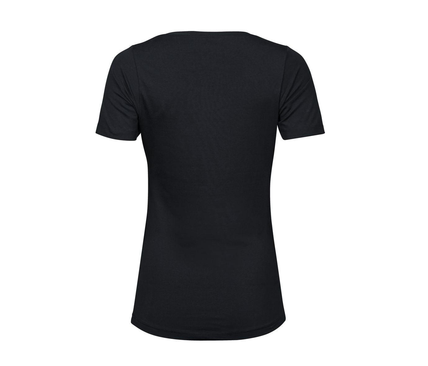 Tee-Shirt Stretch Col Rond - Black