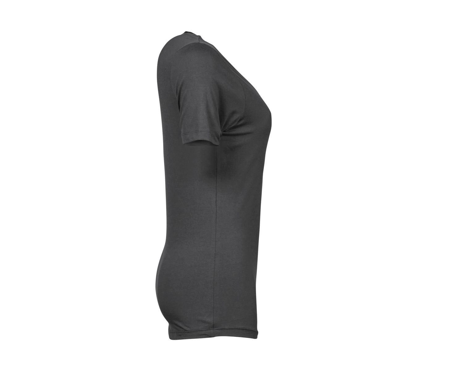 Tee-Shirt Stretch Col Rond - Dark Grey