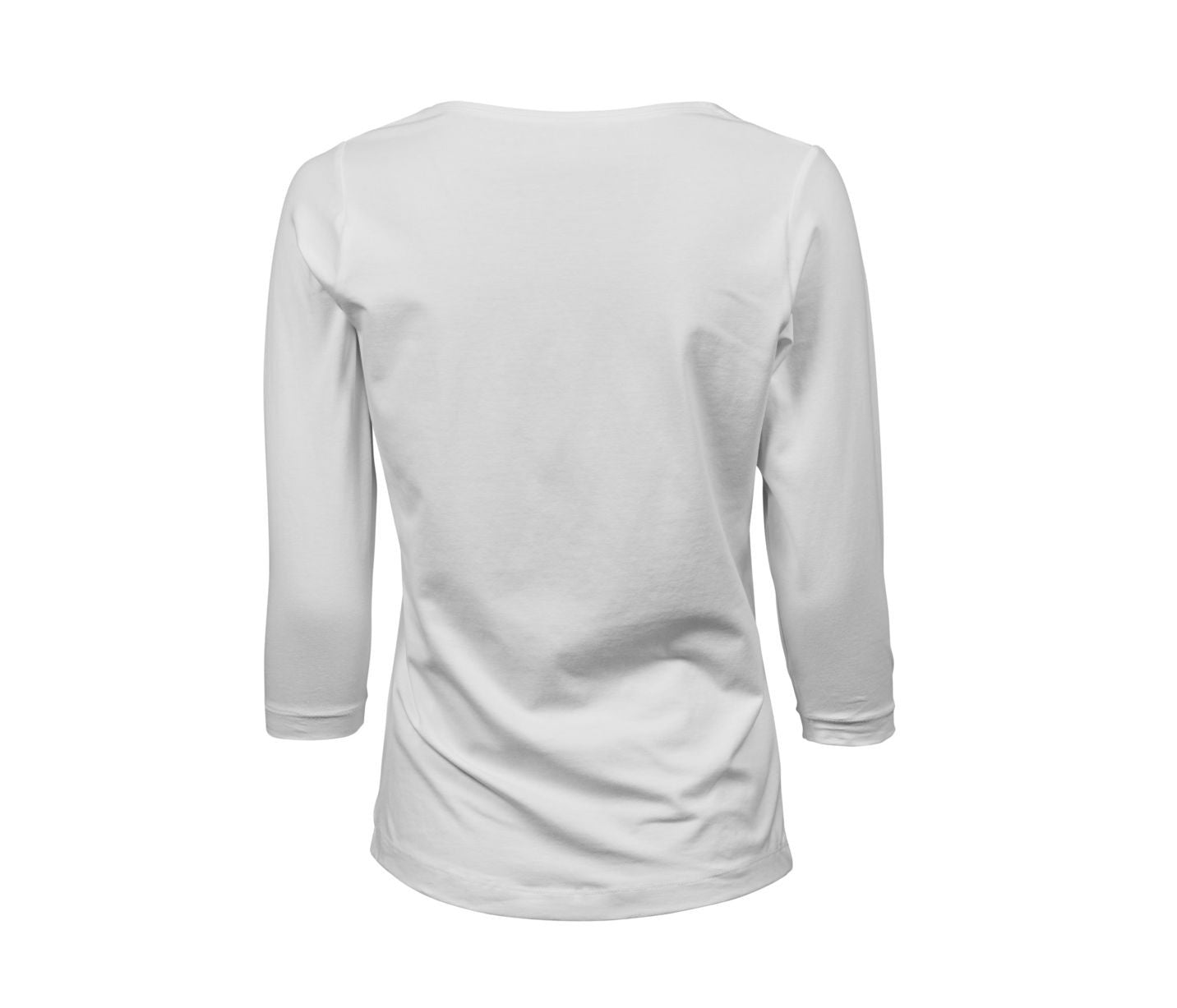 Tee-Shirt Femme Manches 3/4 - White
