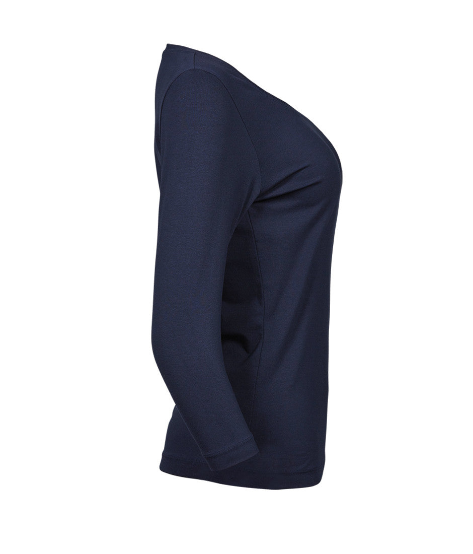 Tee-Shirt Femme Manches 3/4 - Navy