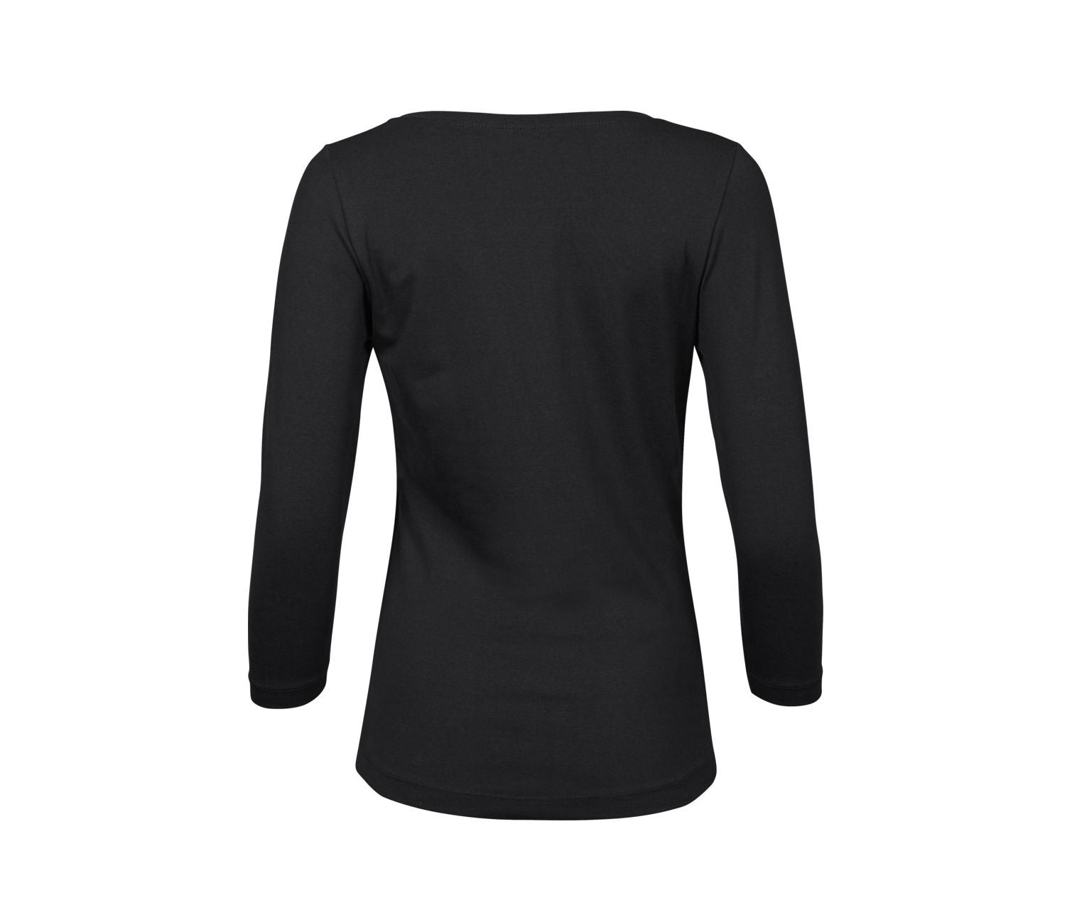 Tee-Shirt Femme Manches 3/4 - Black