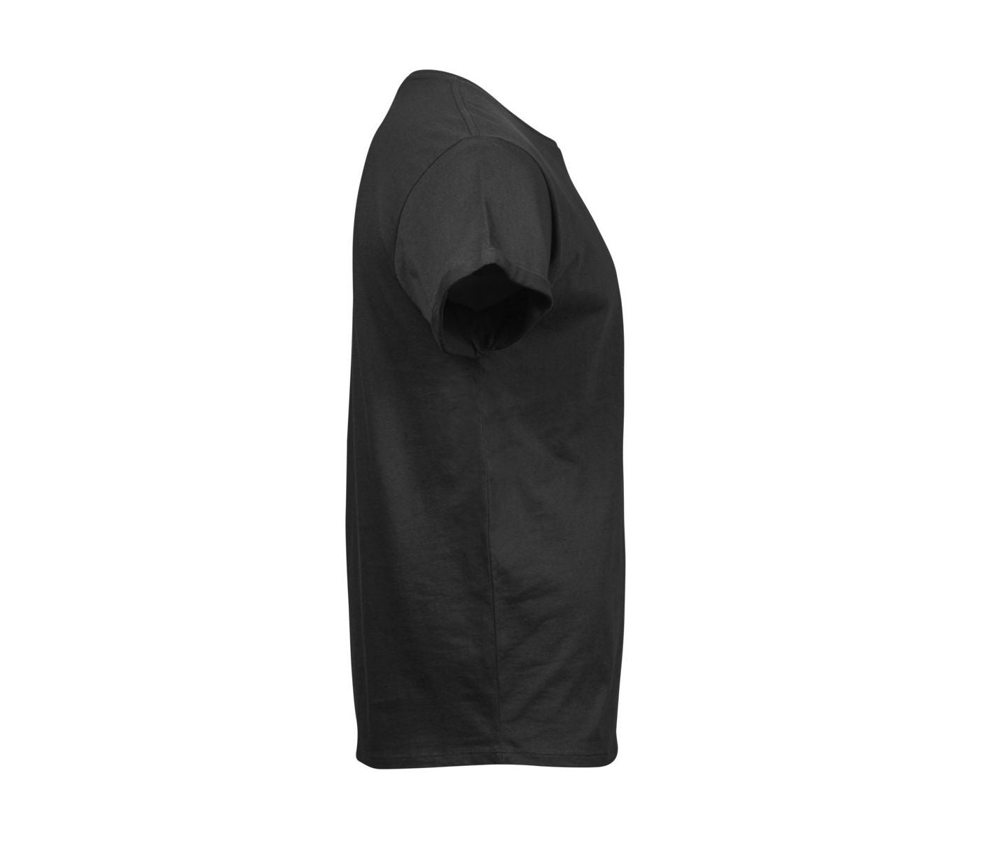 Tee-Shirt Manches Retroussées - Black