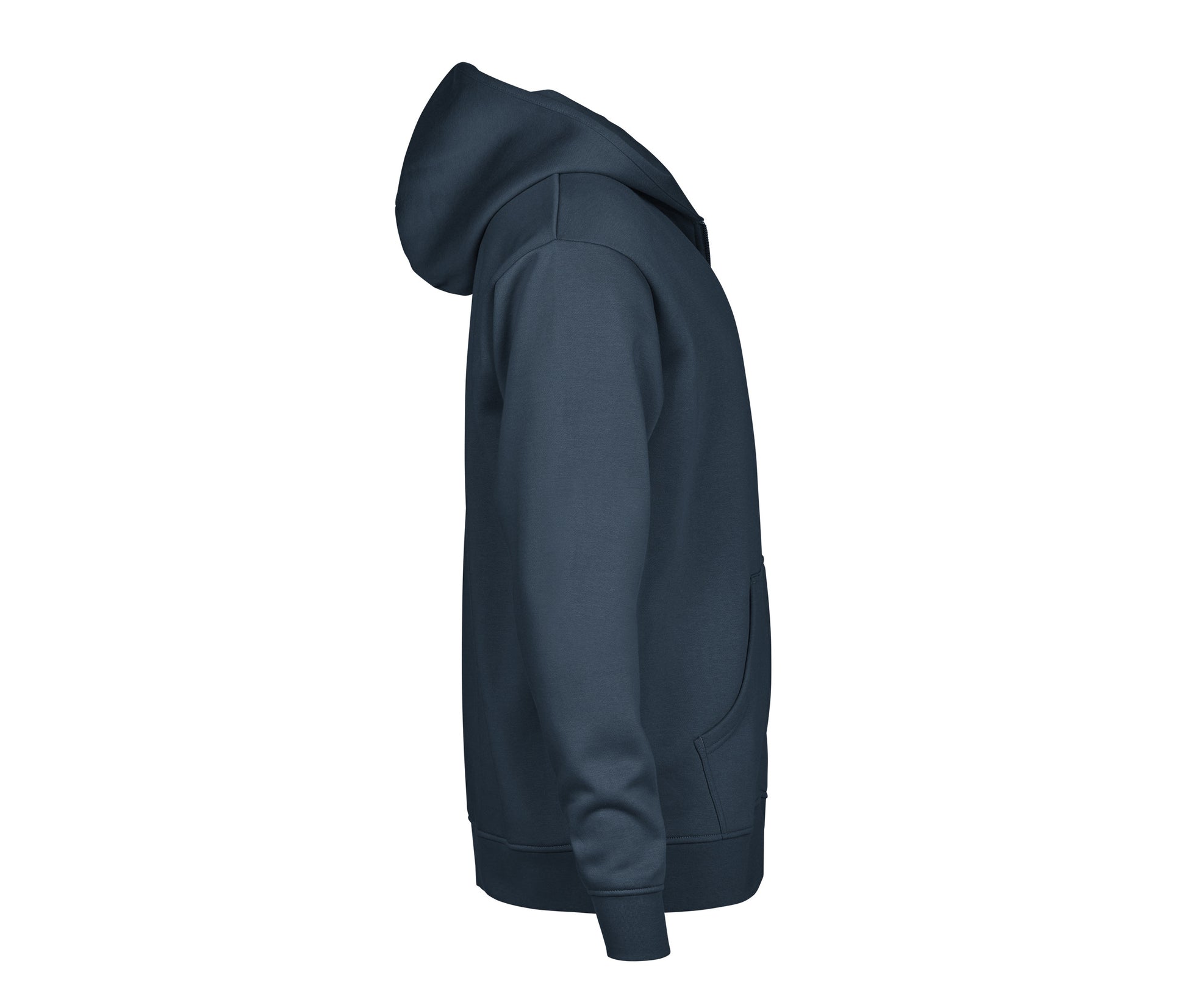 Sweat à Capuche Urbain Zippé - Ink