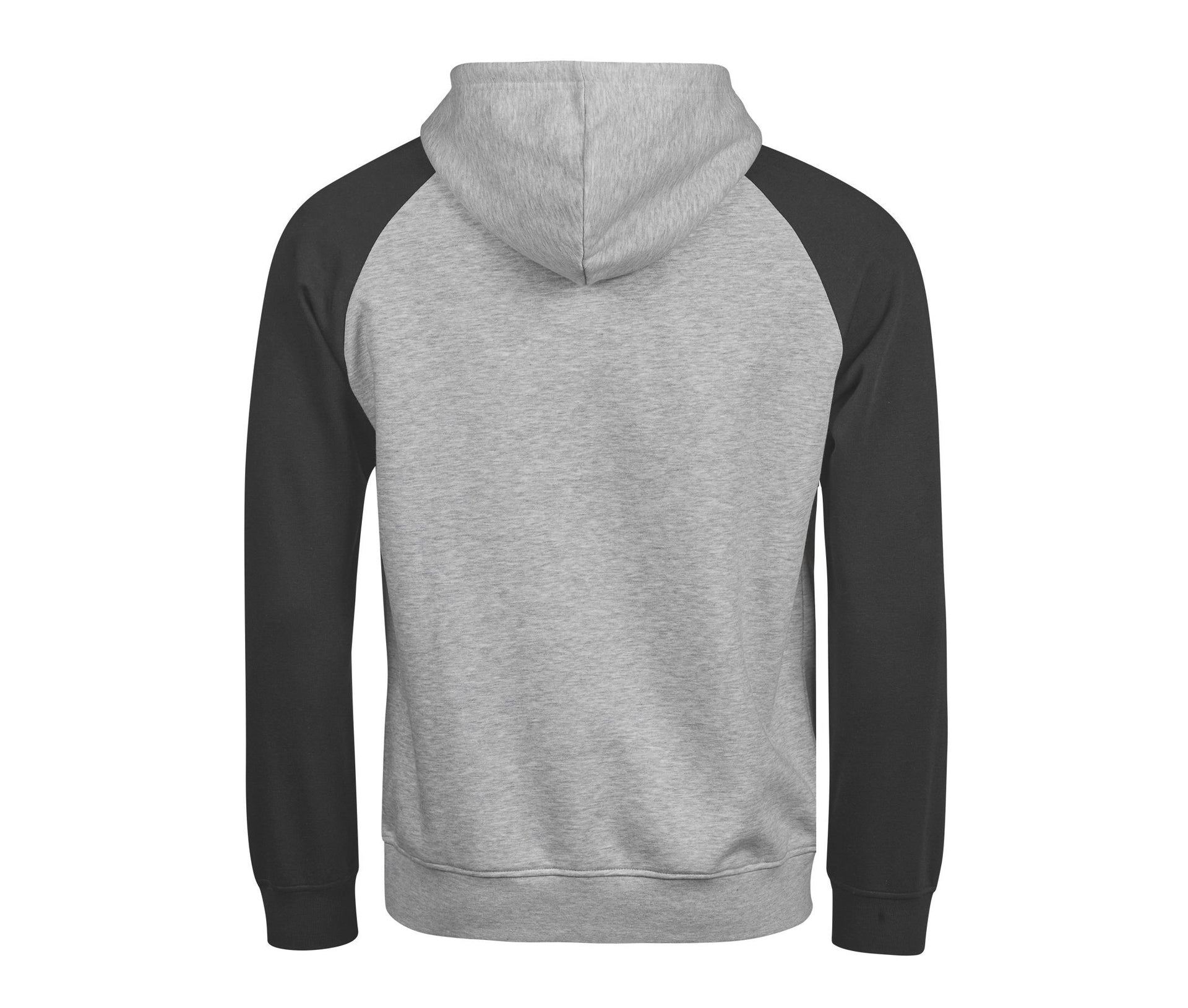 Sweat à Capuche Bicolore - Heather Grey / Black