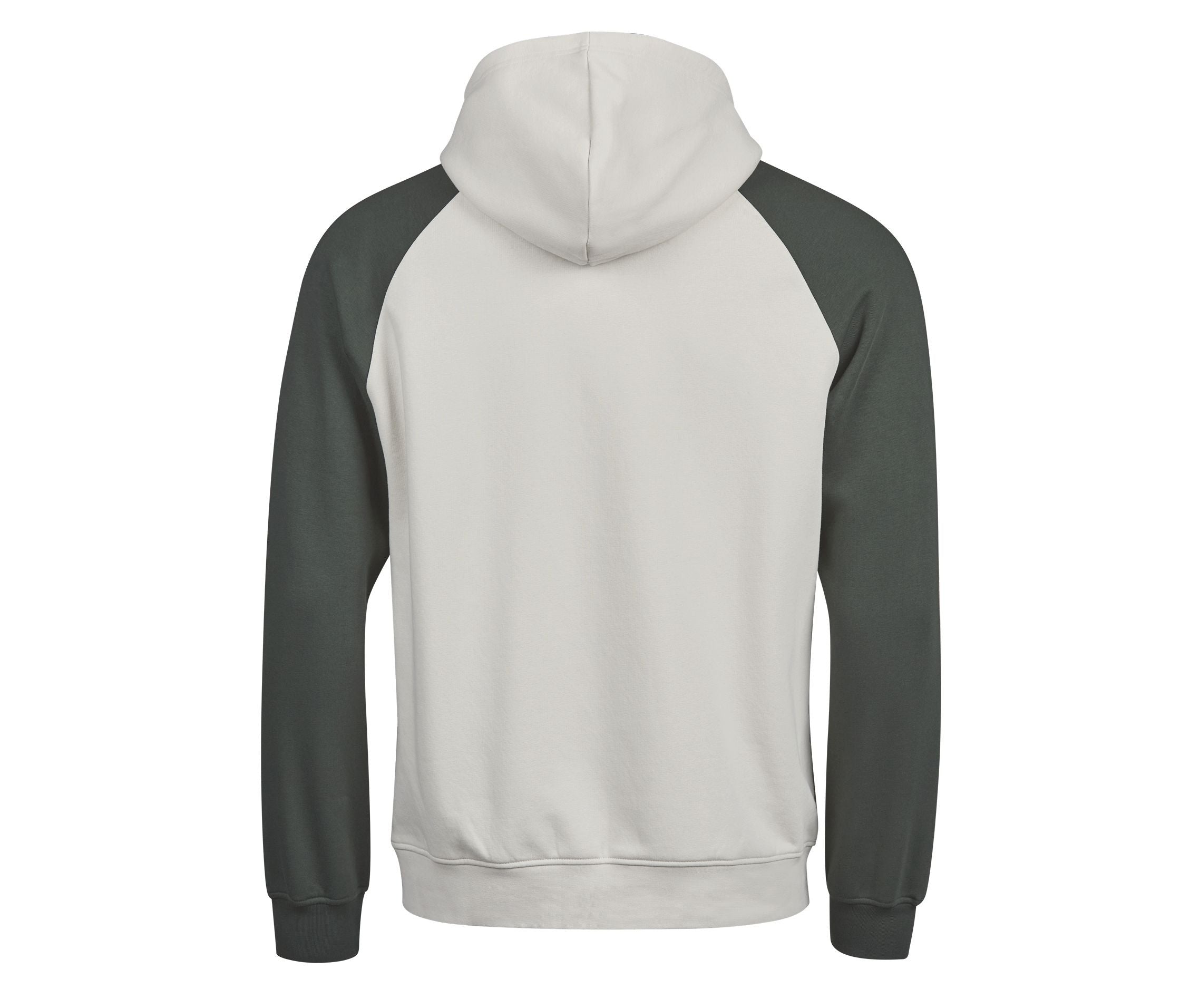 Sweat à Capuche Bicolore - Cement / Dark Green