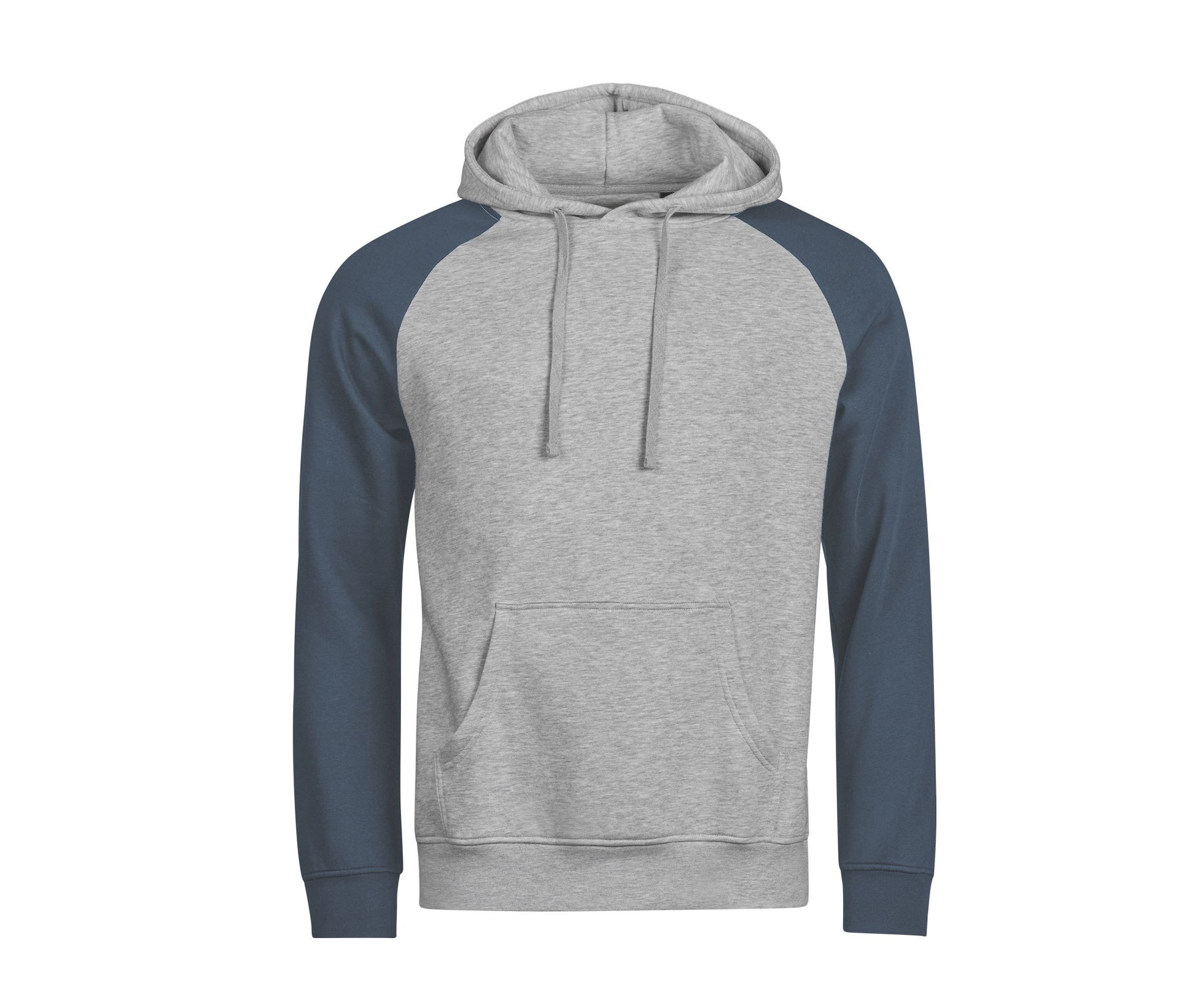Sweat à Capuche Bicolore - Heather Grey / Ink