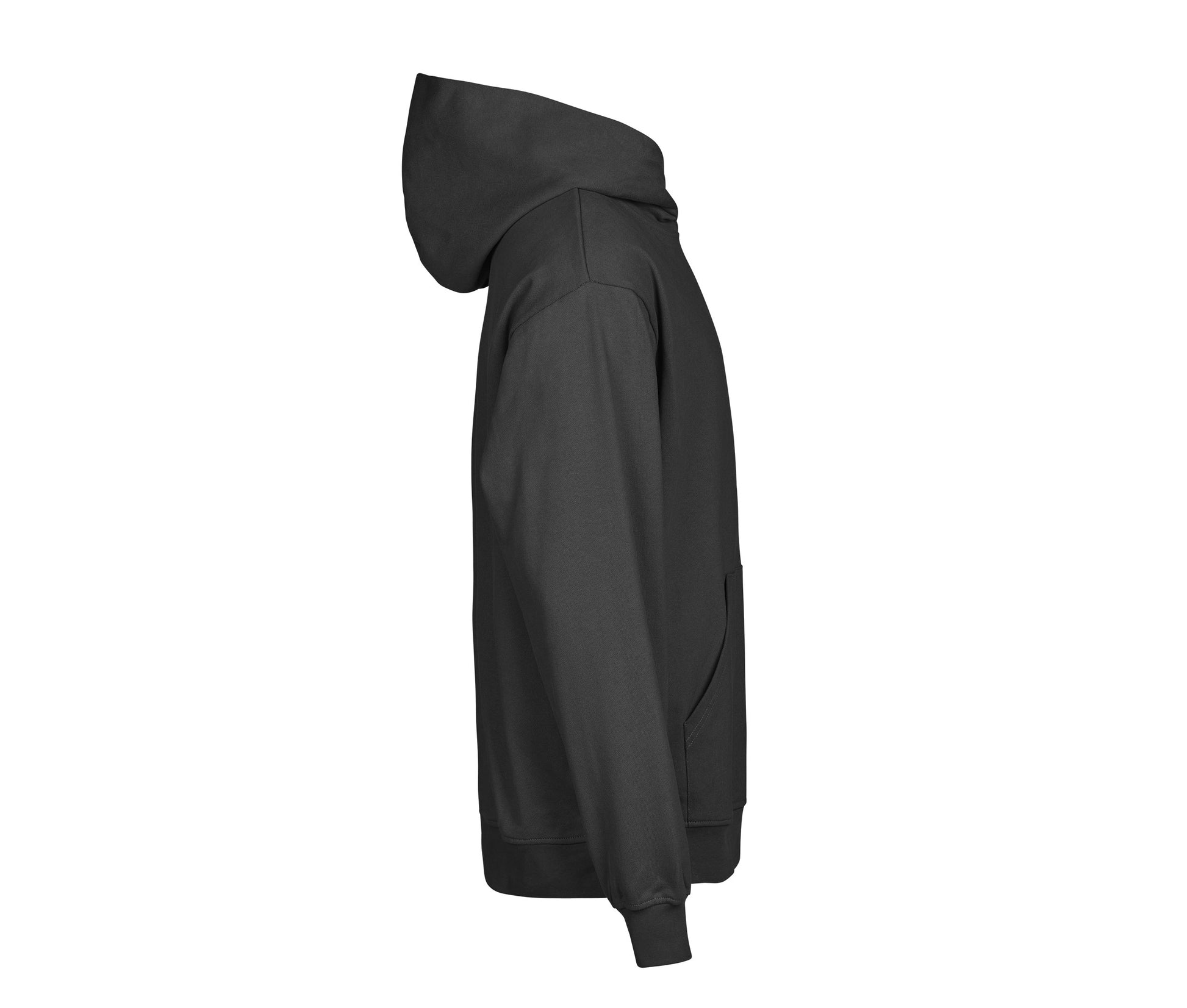 Sweat à Capuche Urbain Ample - Black