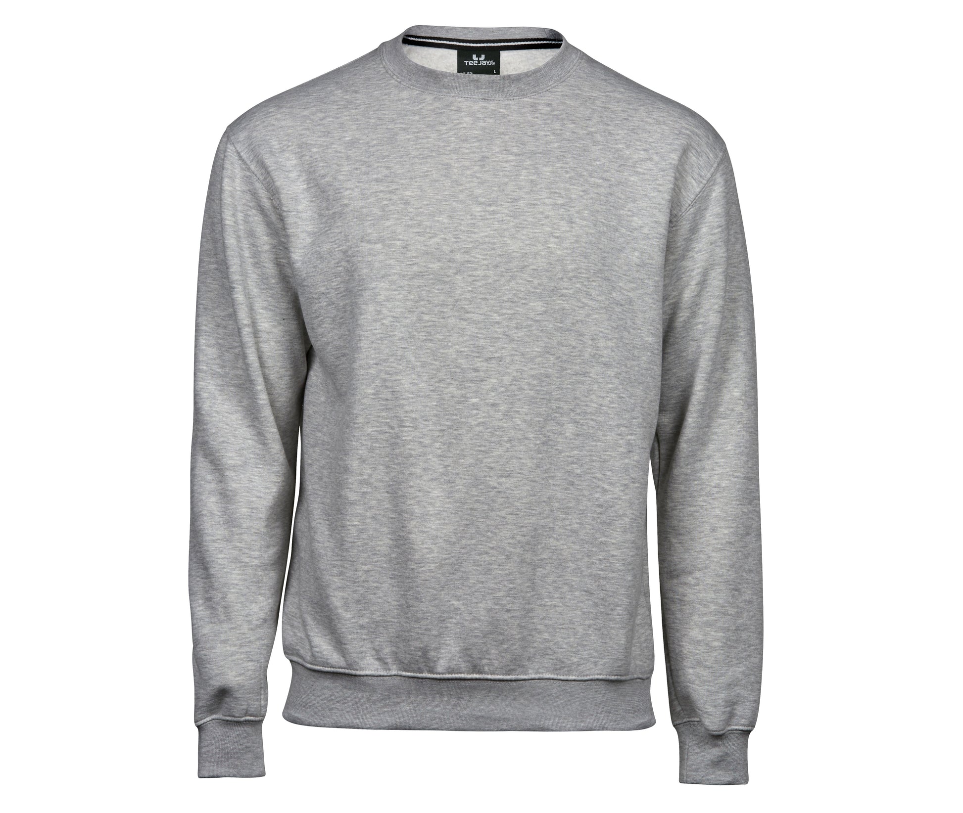 Sweat Col Rond 70/30 - Heather Grey