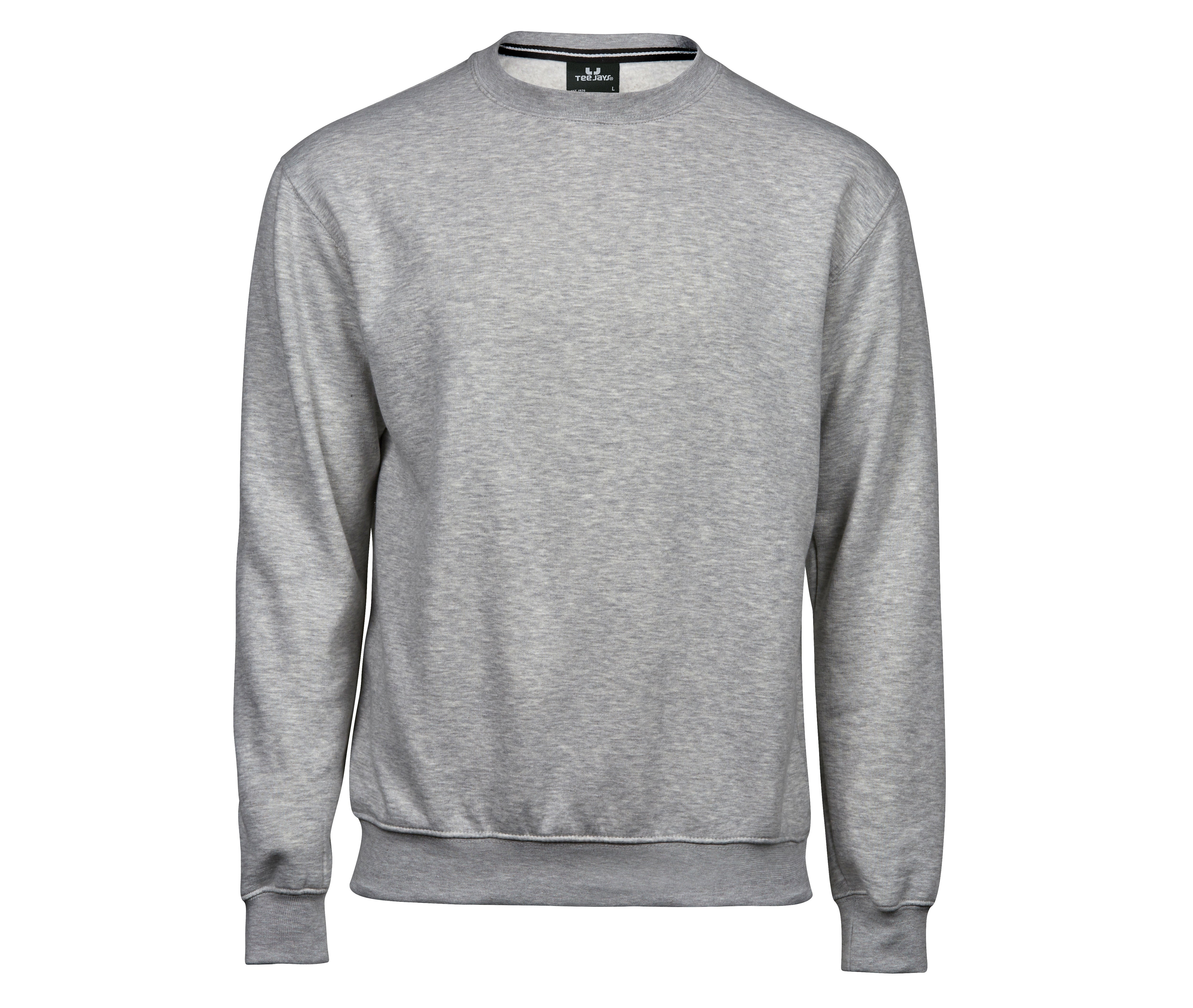 Sweat Col Rond 70/30 - Heather Grey