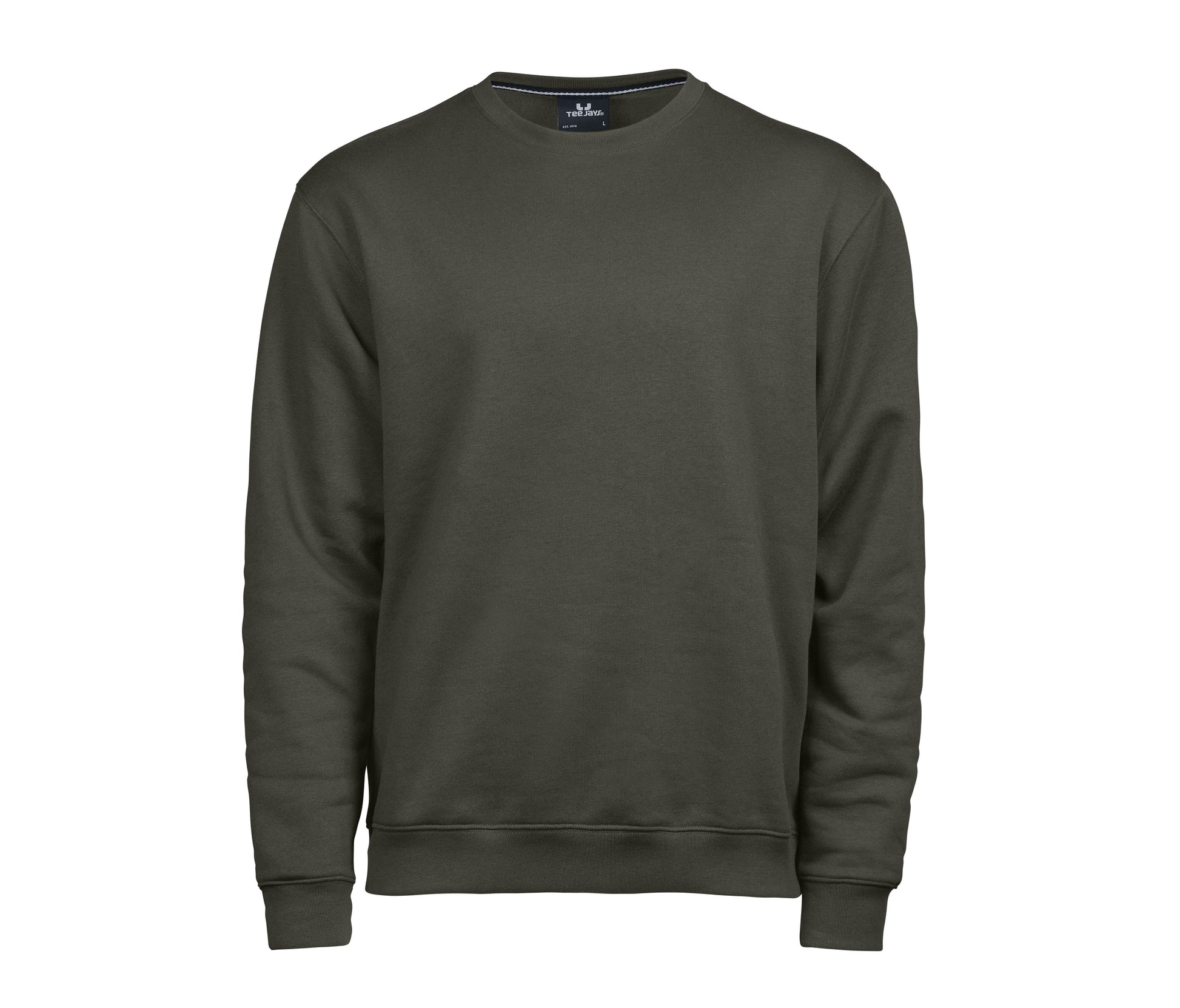 Sweat Col Rond 70/30 - Deep Green