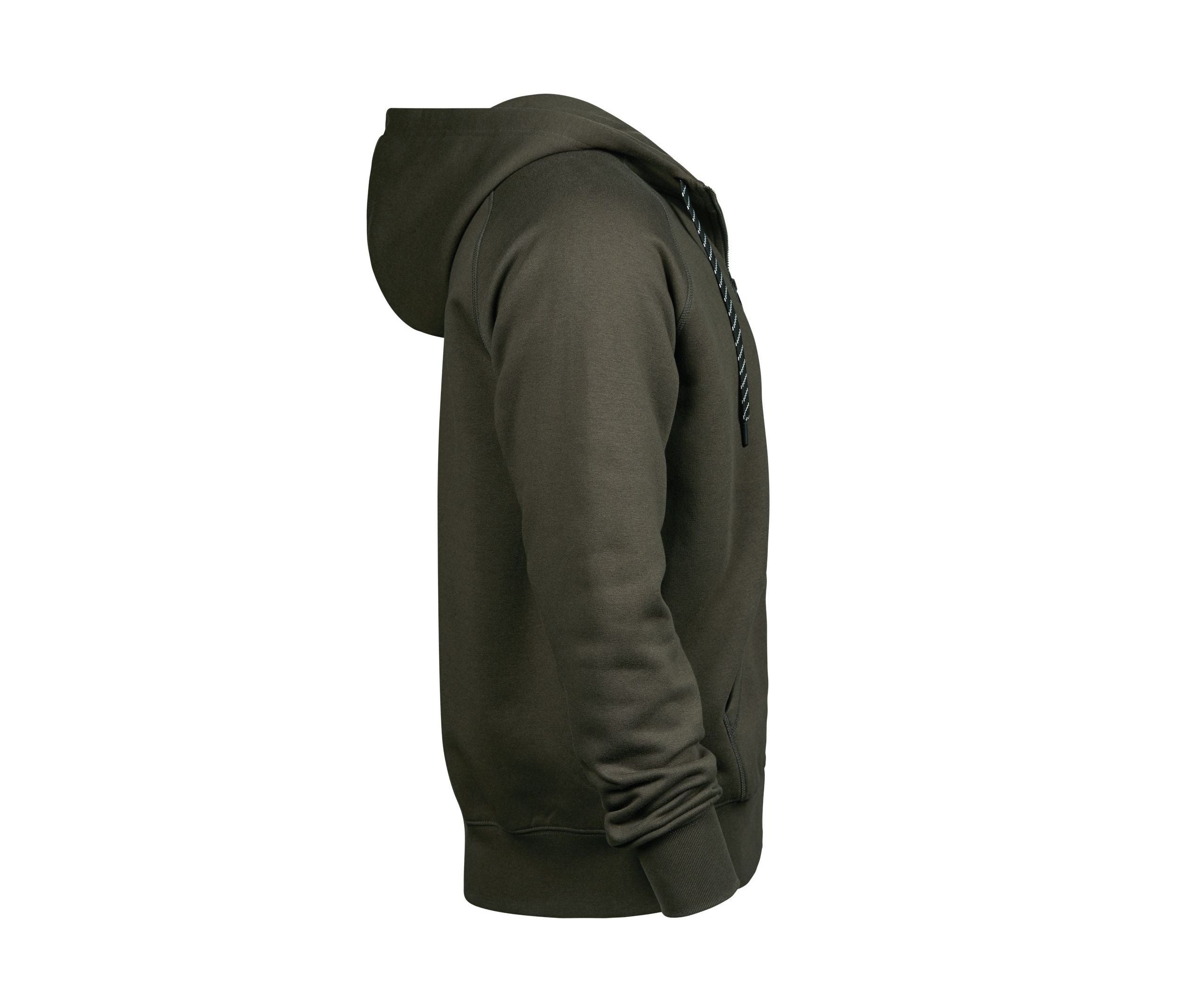 Sweat Zippé Homme - Deep Green