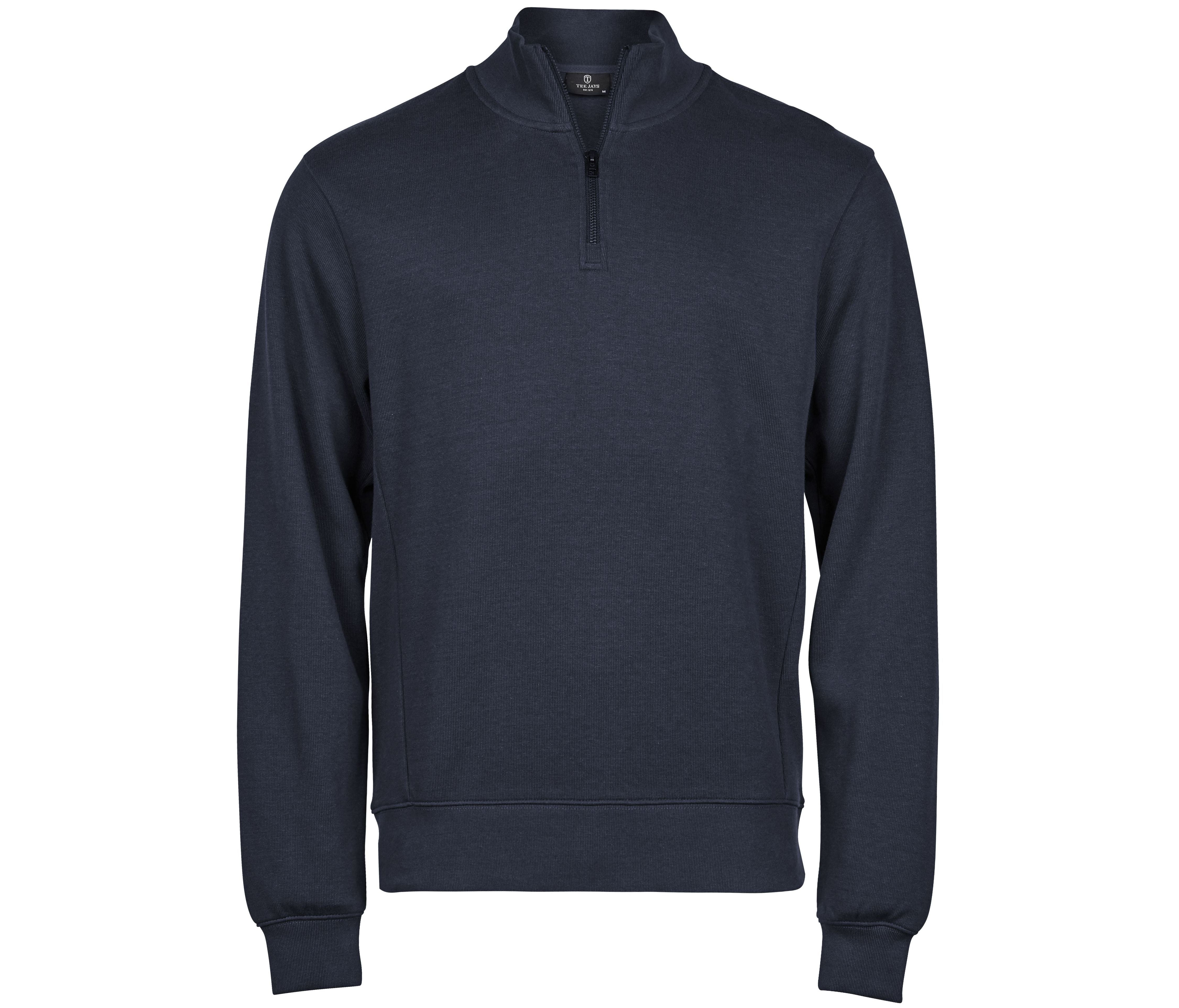Sweat Col Zippé - Navy