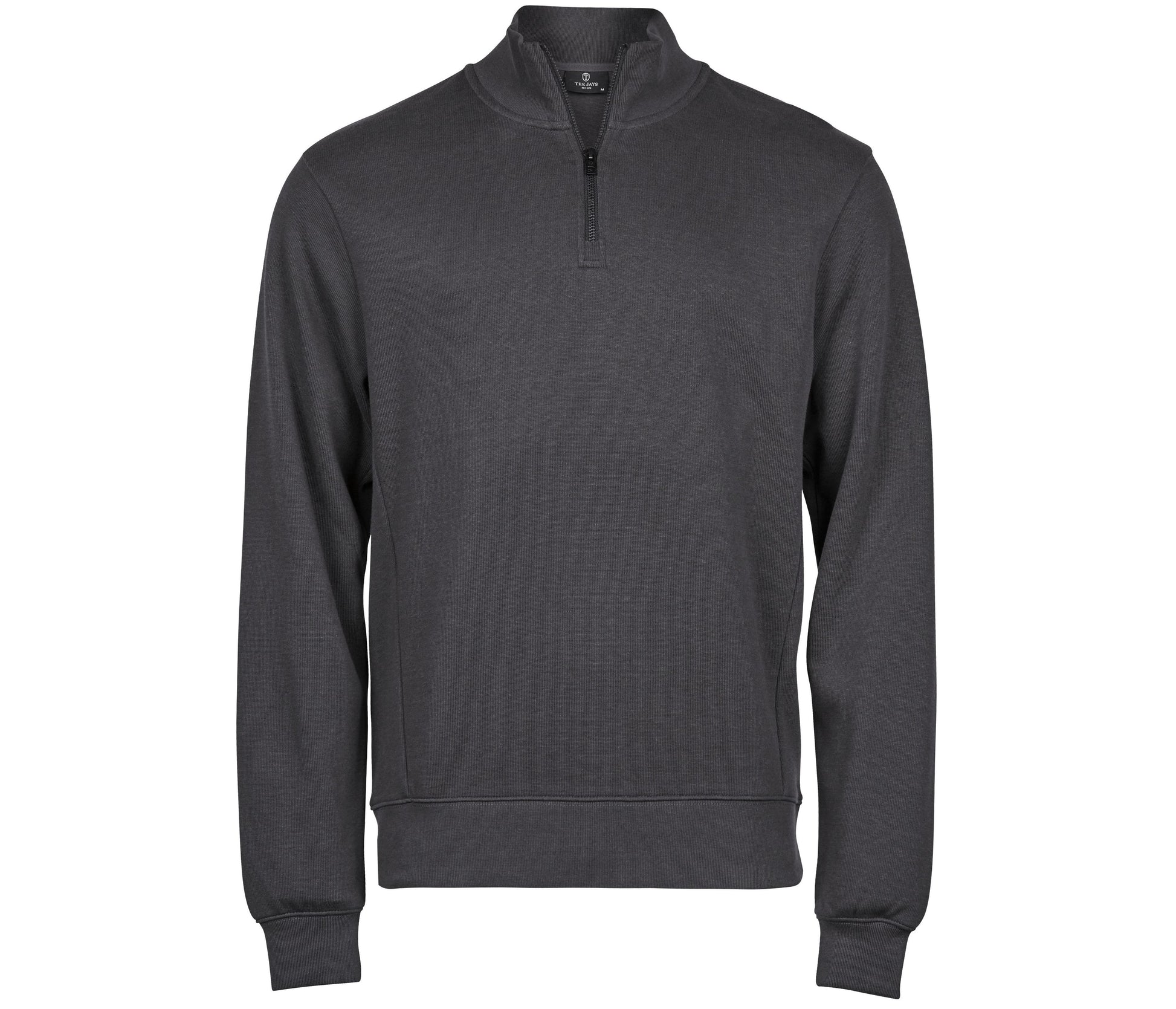Sweat Col Zippé - Dark Grey
