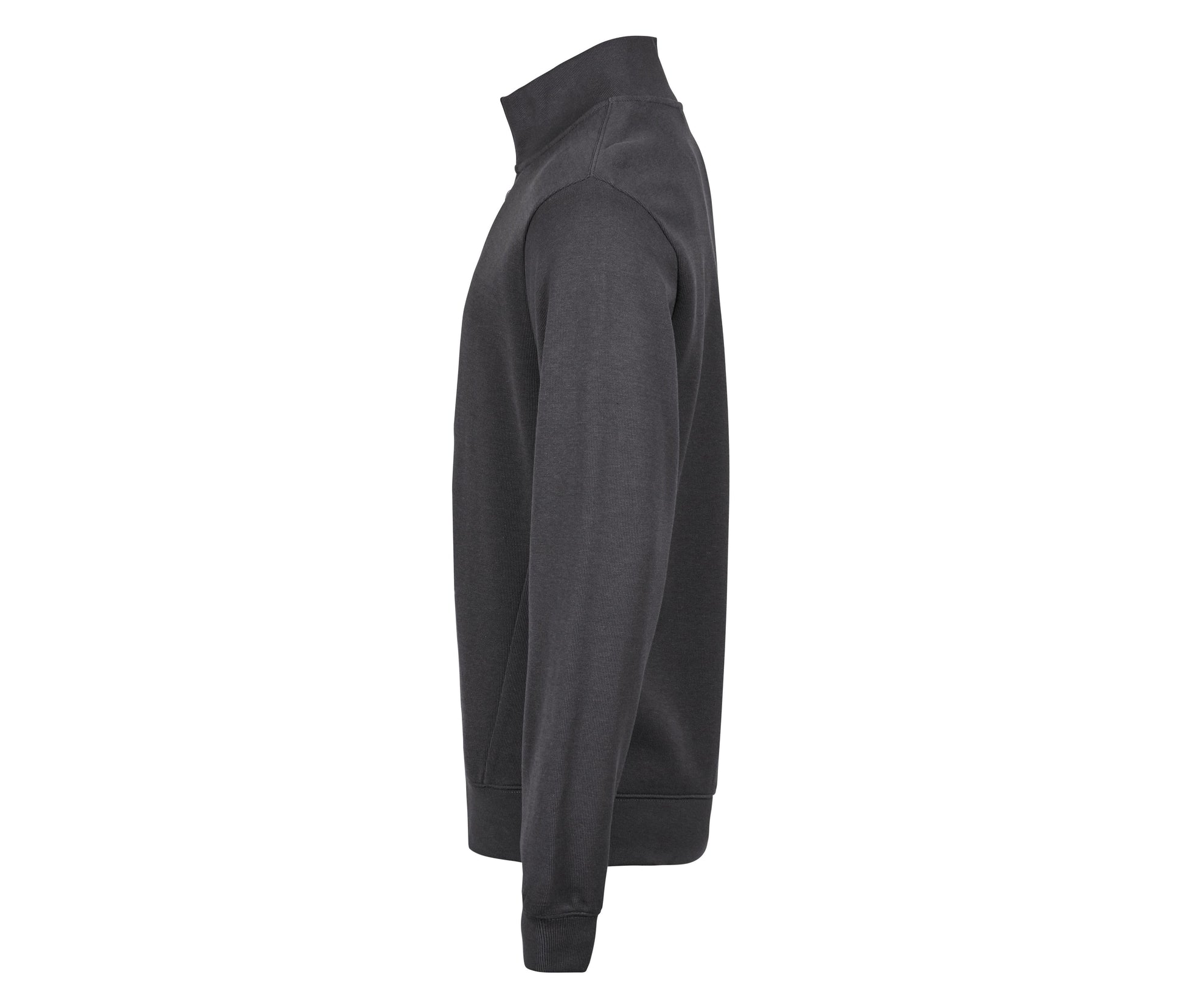 Sweat Col Zippé - Dark Grey