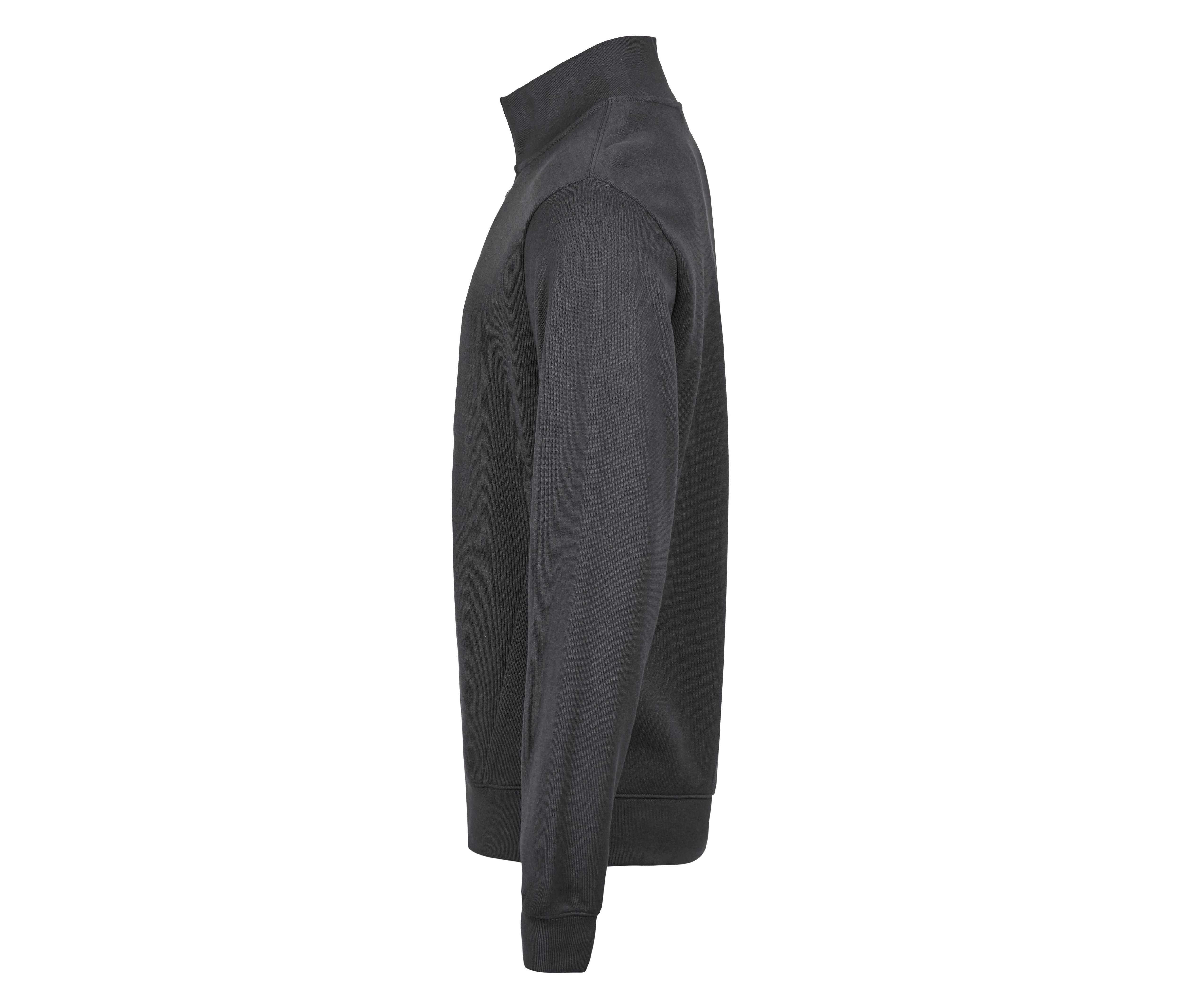 Sweat Col Zippé - Dark Grey
