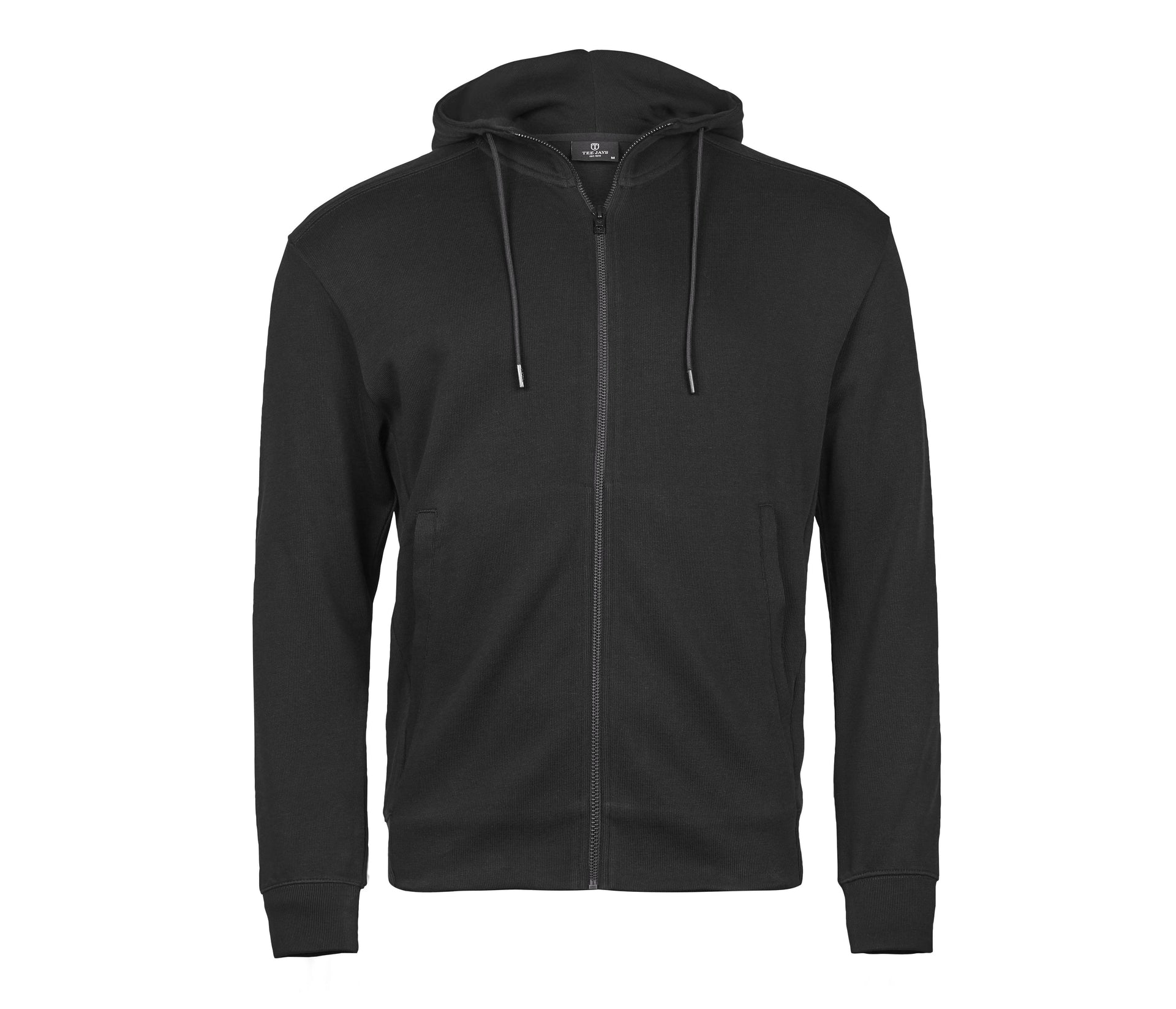 Sweat à Capuche Zippé - Black