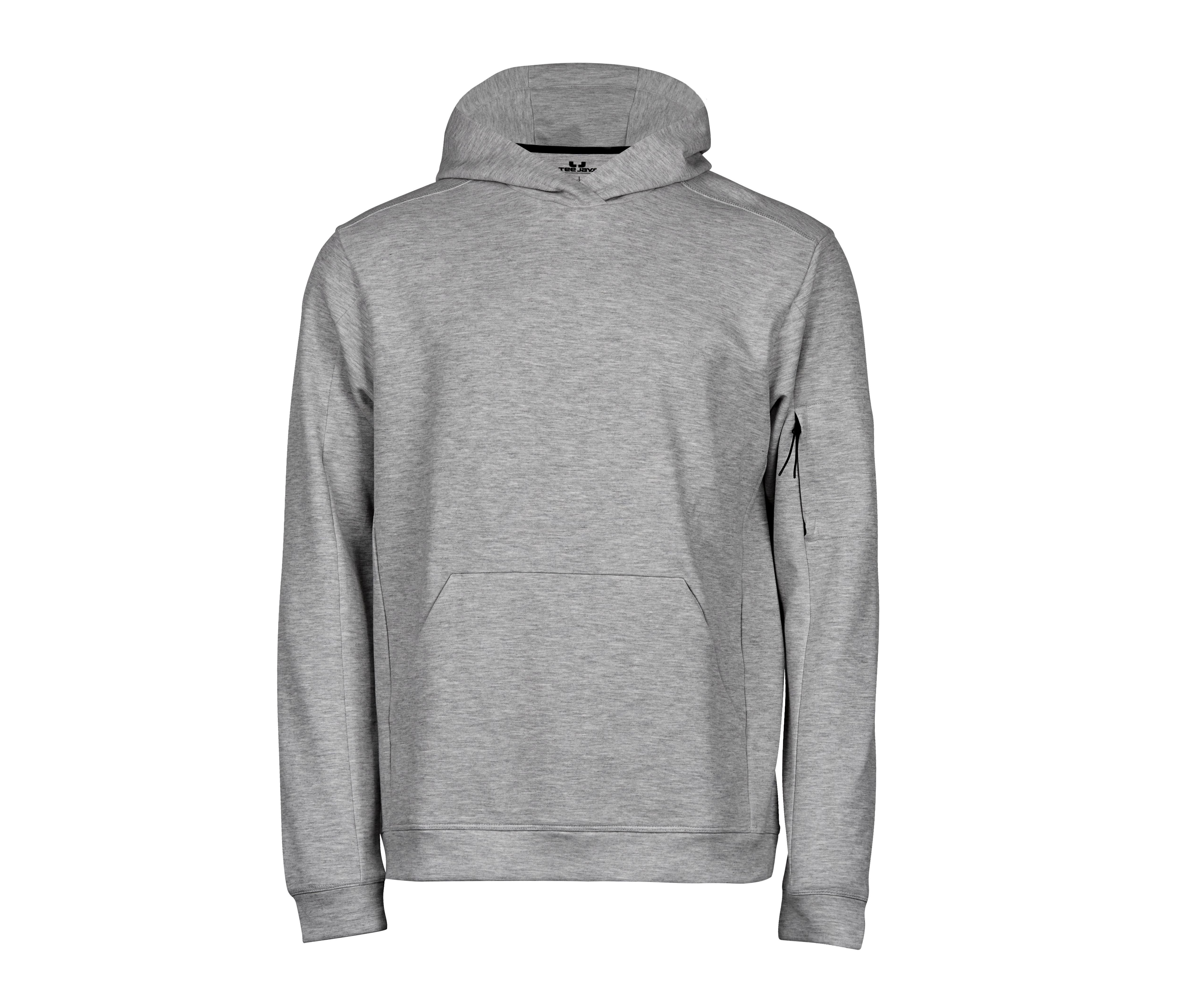 Sweat de Sport à Capuche - Heather Grey