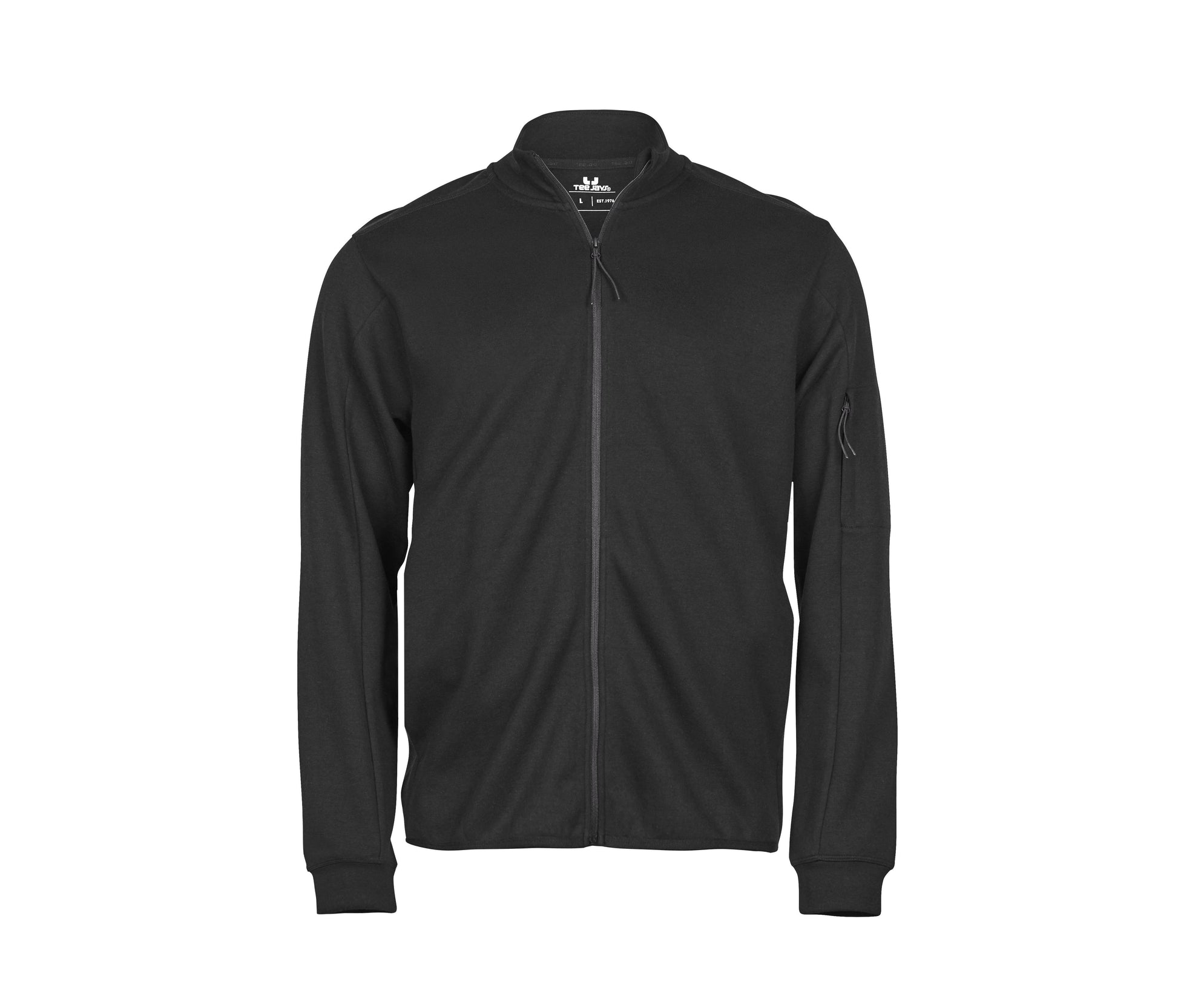 Sweat de Sport Zippé - Black