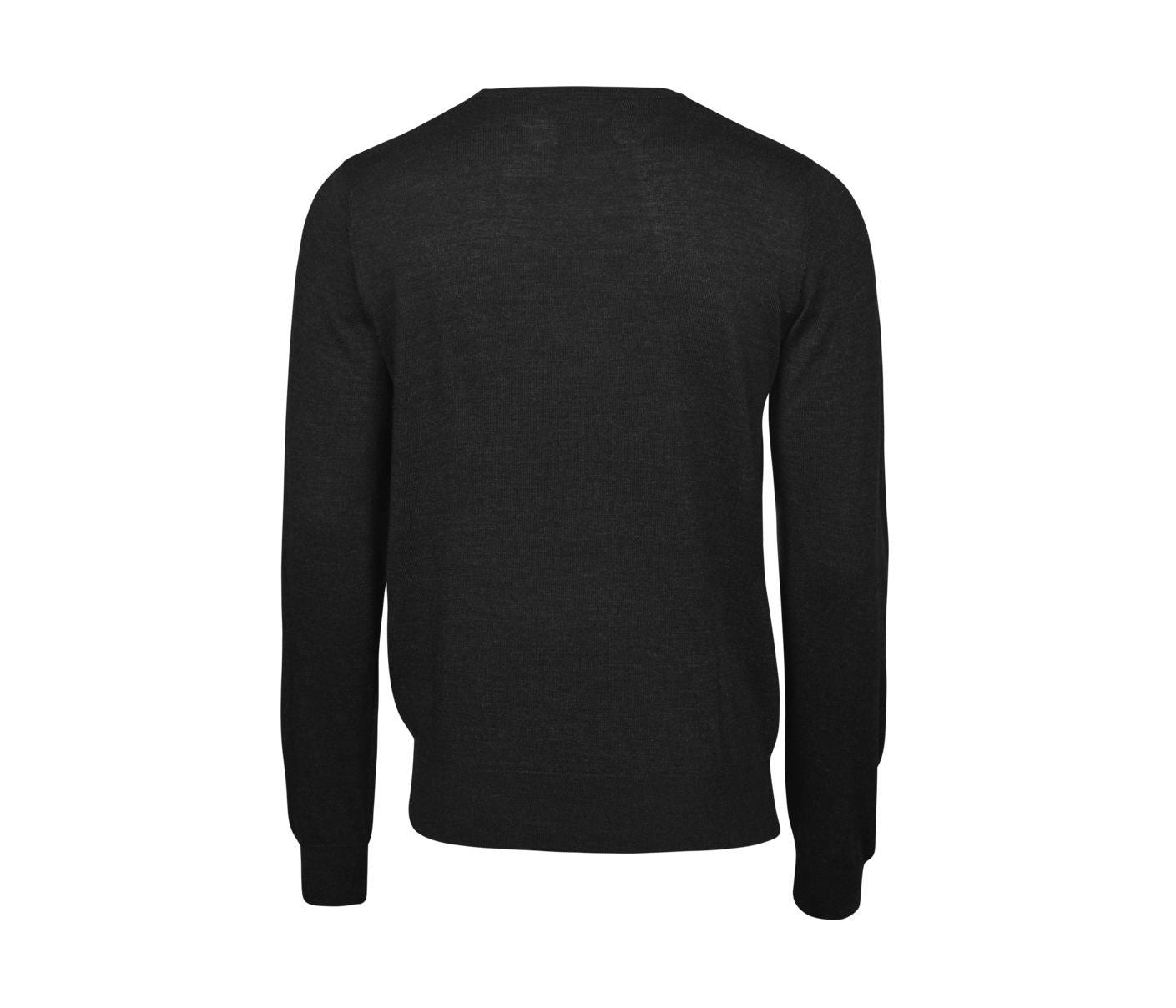 Pull Col Rond Homme - Black
