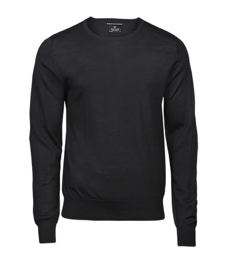 Pull Col Rond Homme - Black