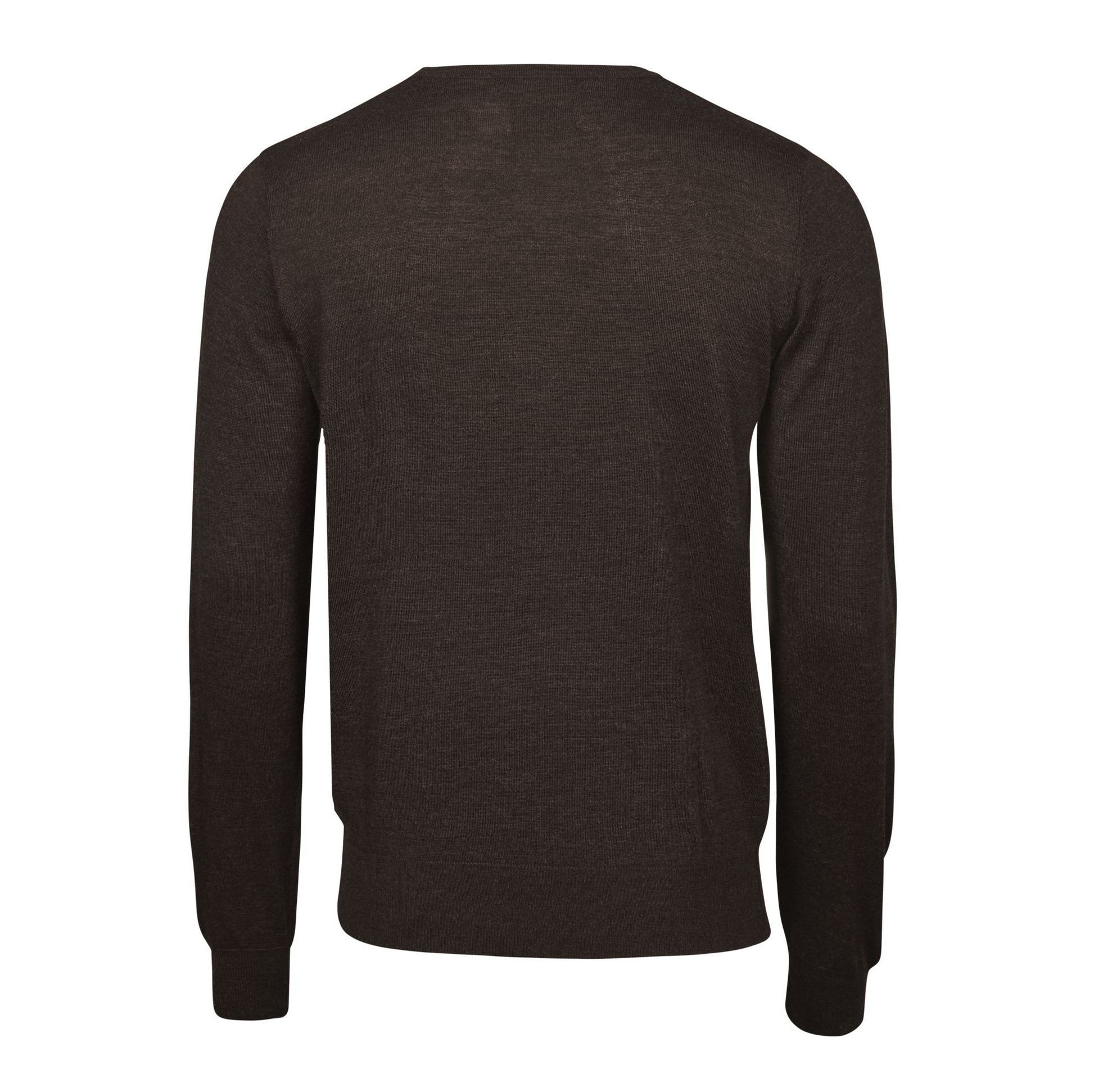 Pull Col Rond Homme - Mocha